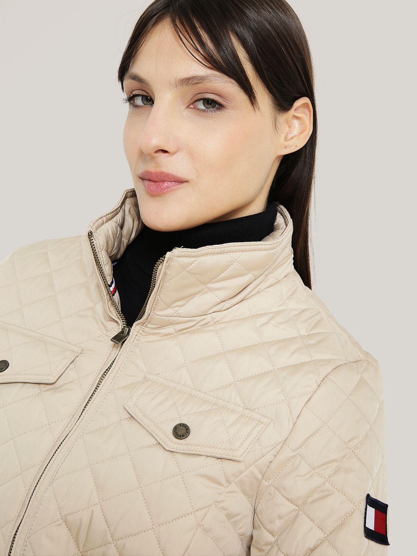 CHAQUETA ACOLCHADA CIERRE BEIGE TOMMY HILFIGER-3