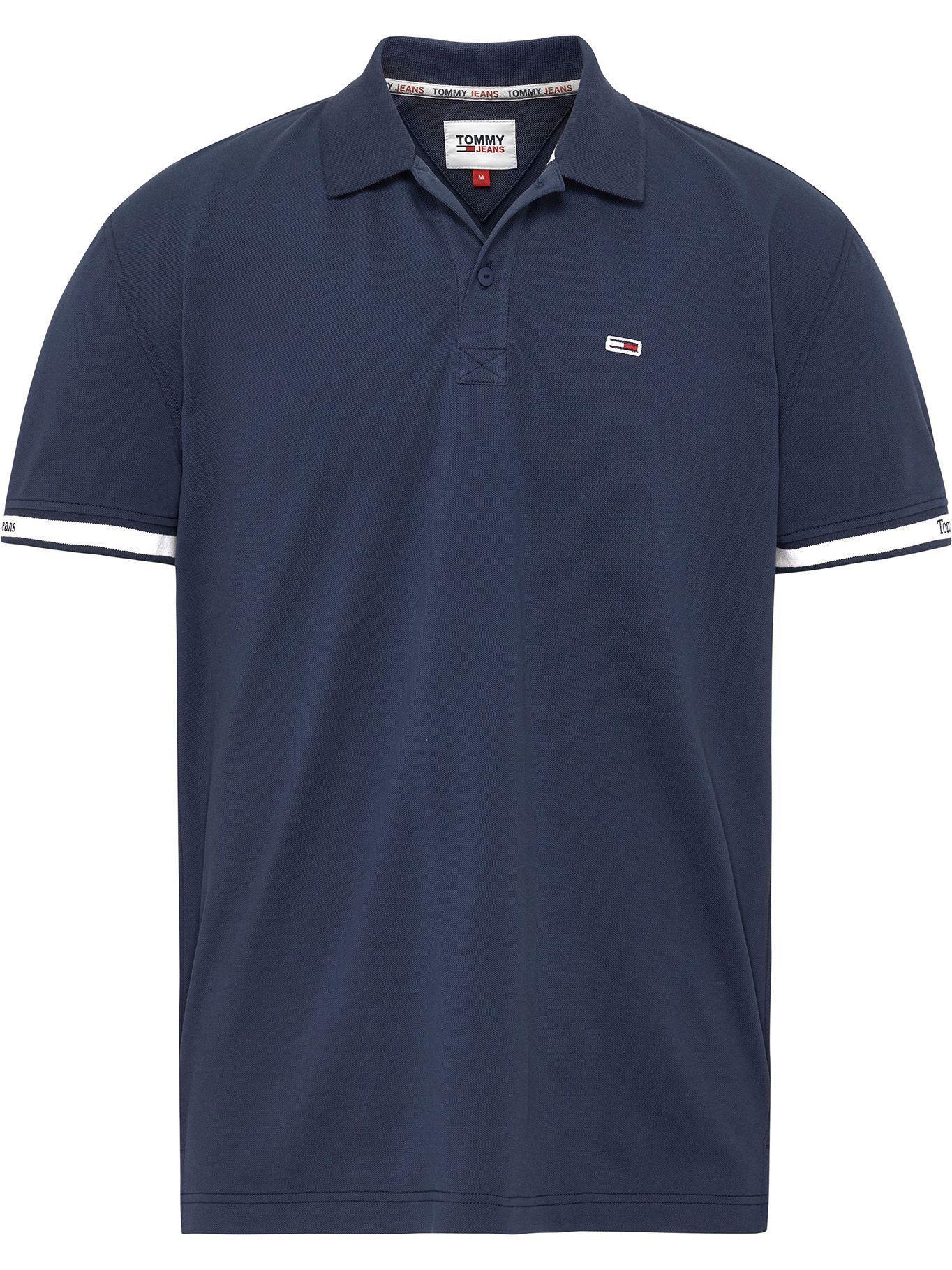 Polo Classic Essential Con Logo Azul Tommy Hilfiger-0