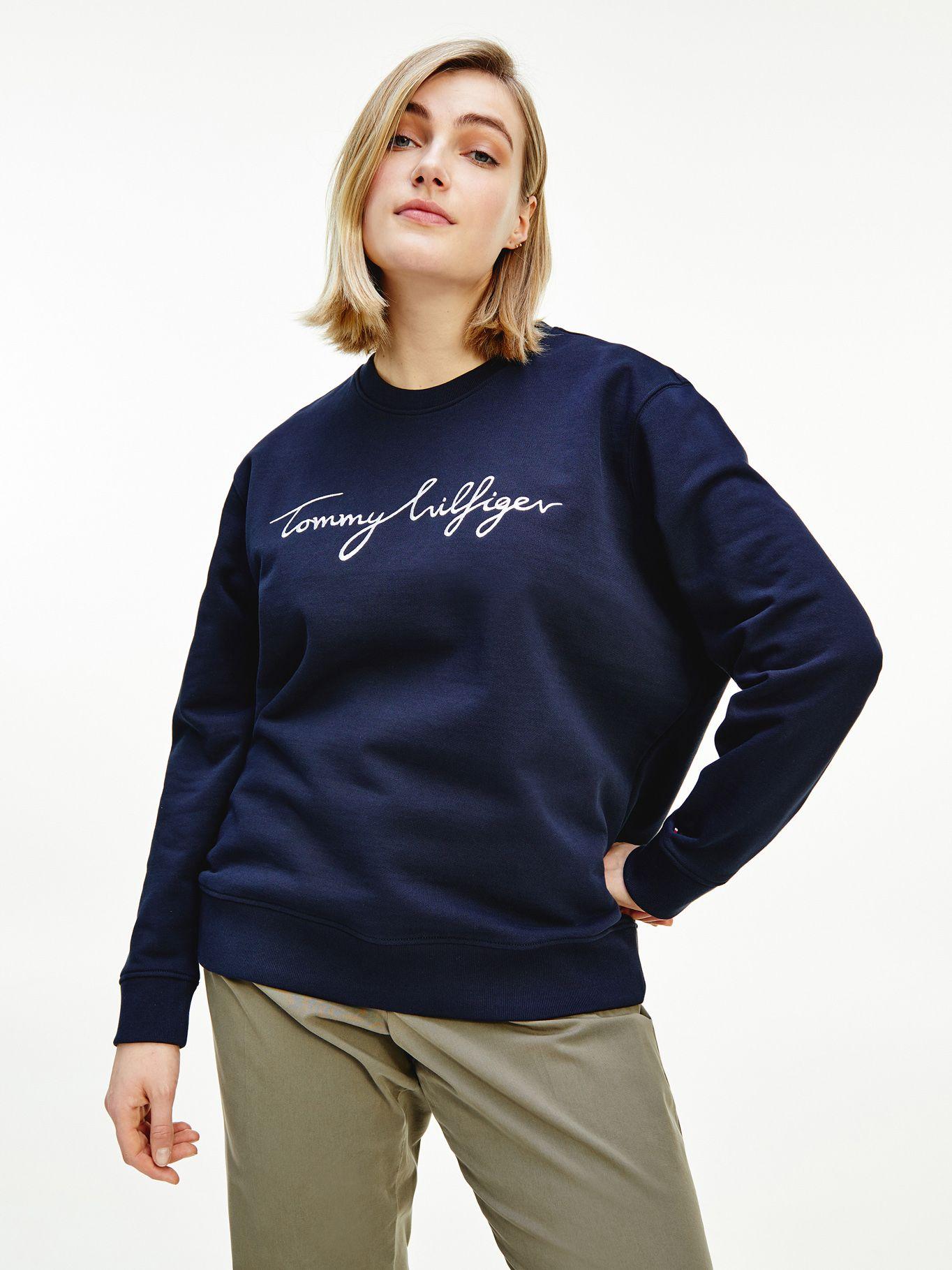 Polerón Graphic Azul Tommy Hilfiger E2-0