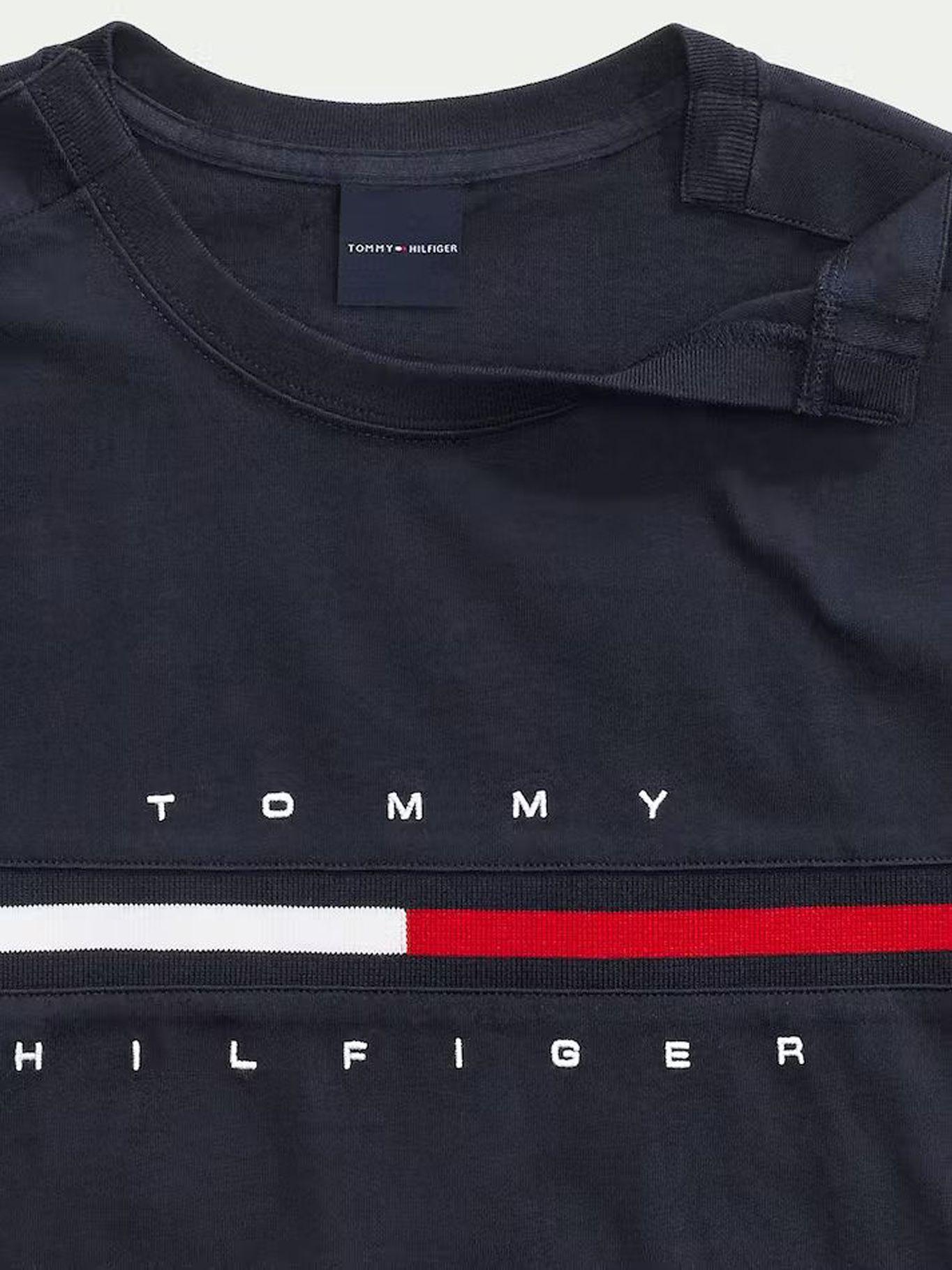 Polera Adaptive Puro Algodón Azul Tommy Hilfiger-2