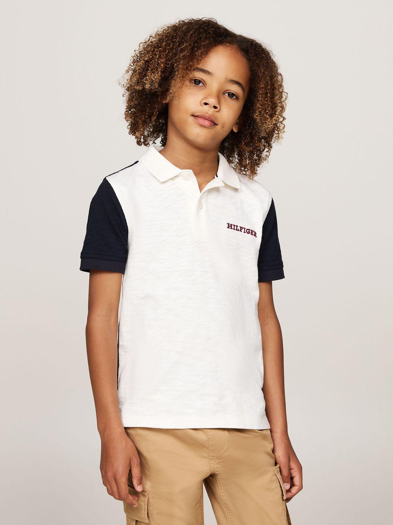 Polo Monotype Colorblock Multicolor Tommy Hilfiger-0