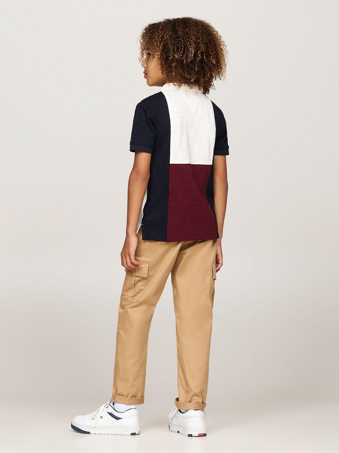 Polo Monotype Colorblock Multicolor Tommy Hilfiger-2