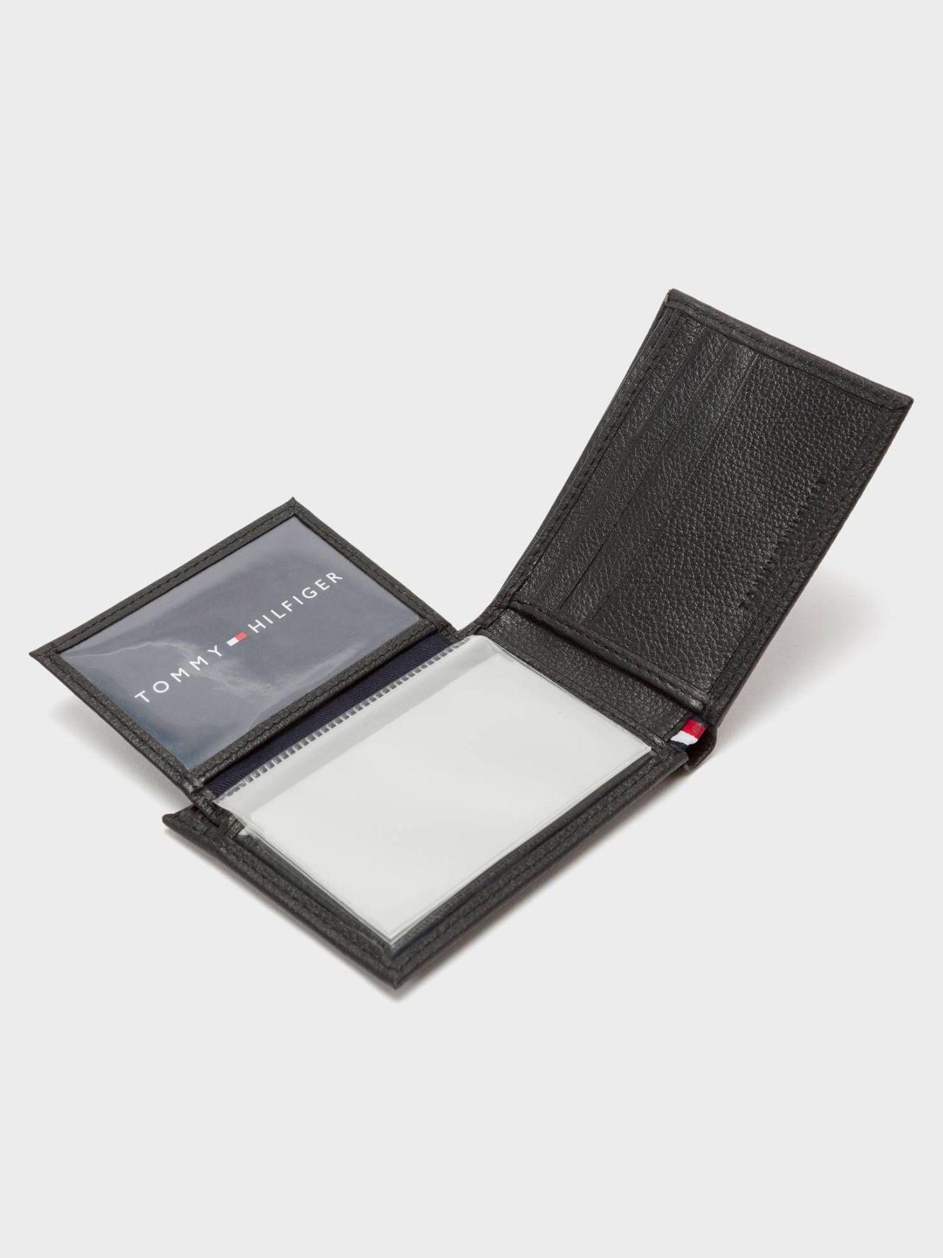 Billetera De Cuero Clásica Negro Tommy Hilfiger-2