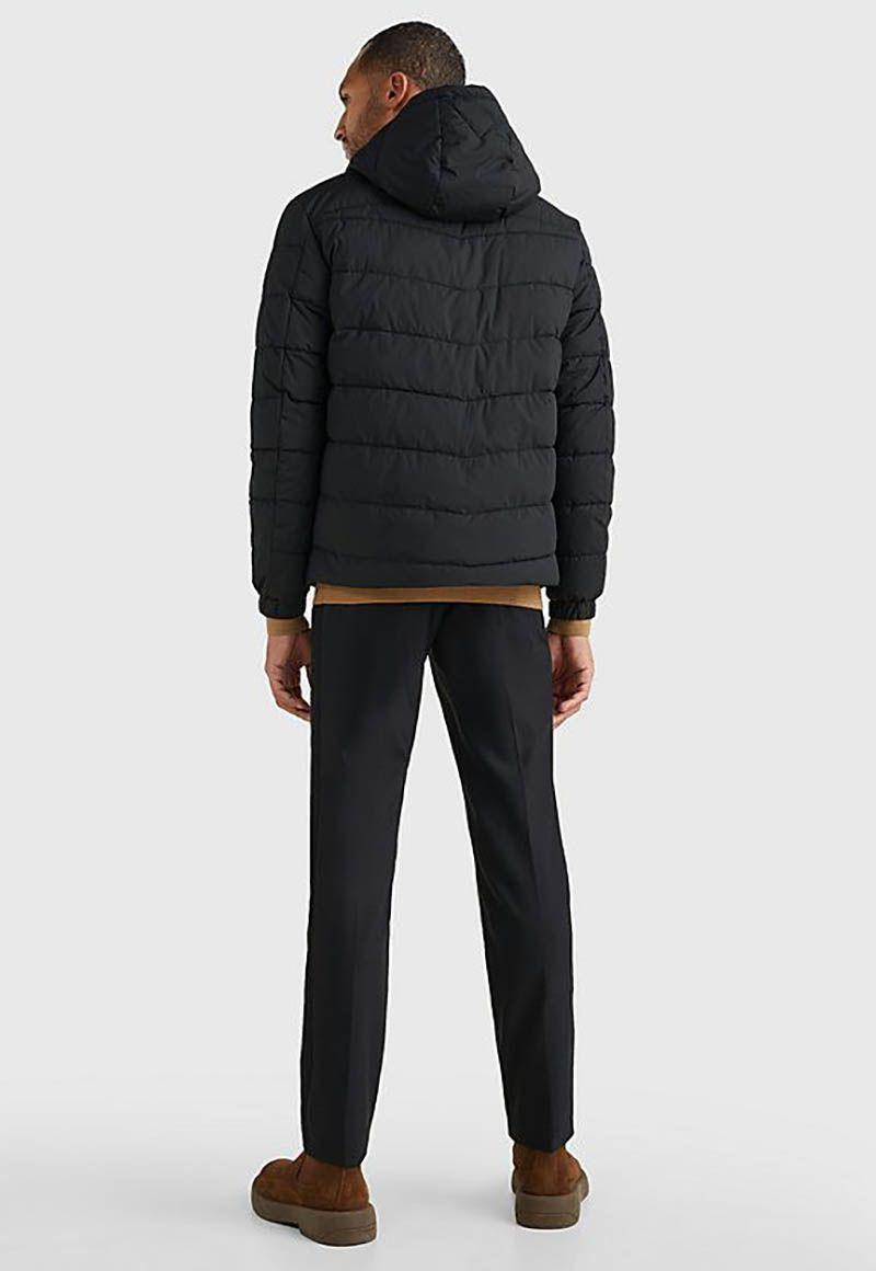 Parka Hoodie Branded Logo Negro Tommy Hilfiger-2