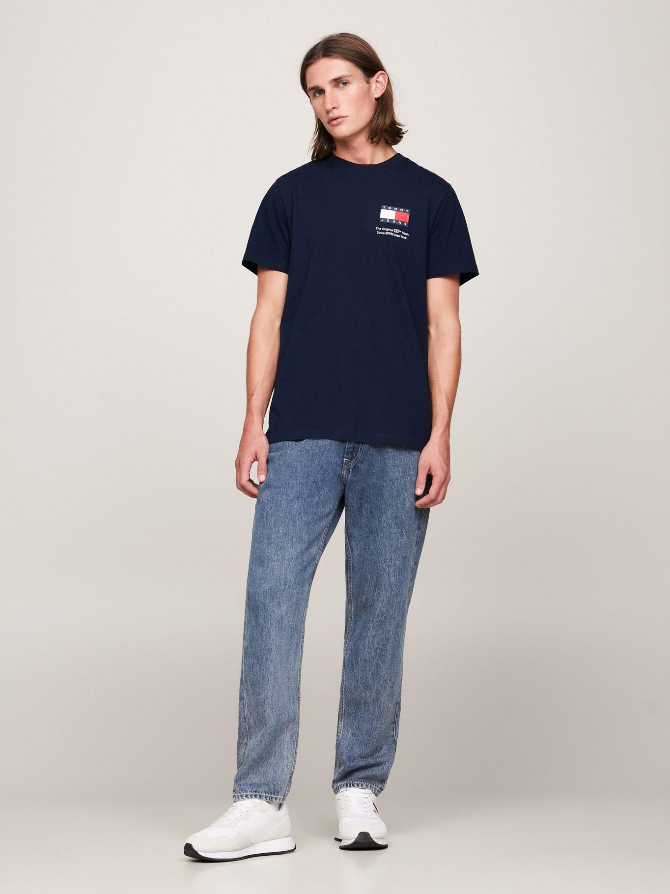 Polera Essential Con Logo Azul Tommy Jeans-1