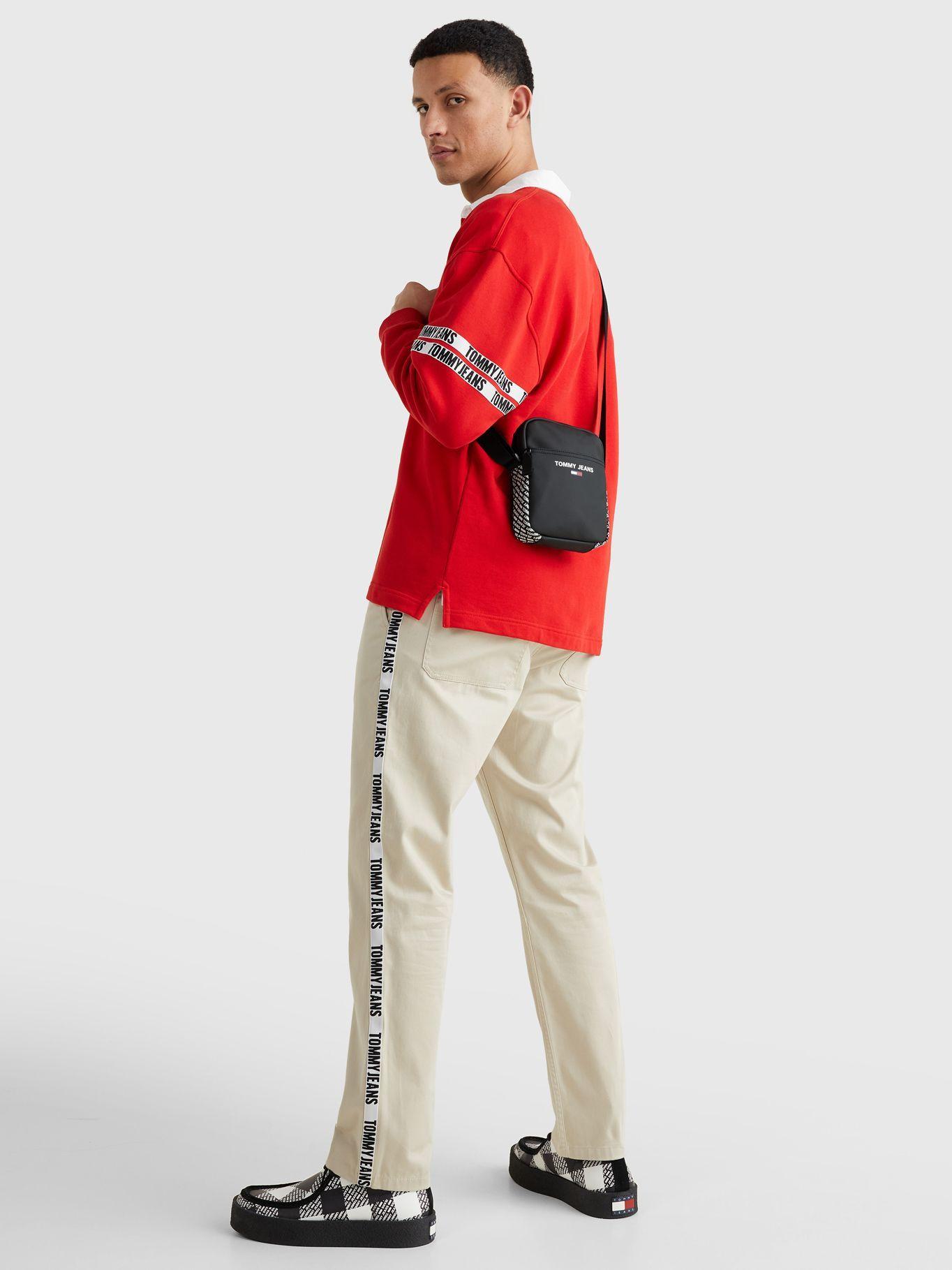 Bolso Reporter Essential Logo Negro Tommy Hilfiger-4