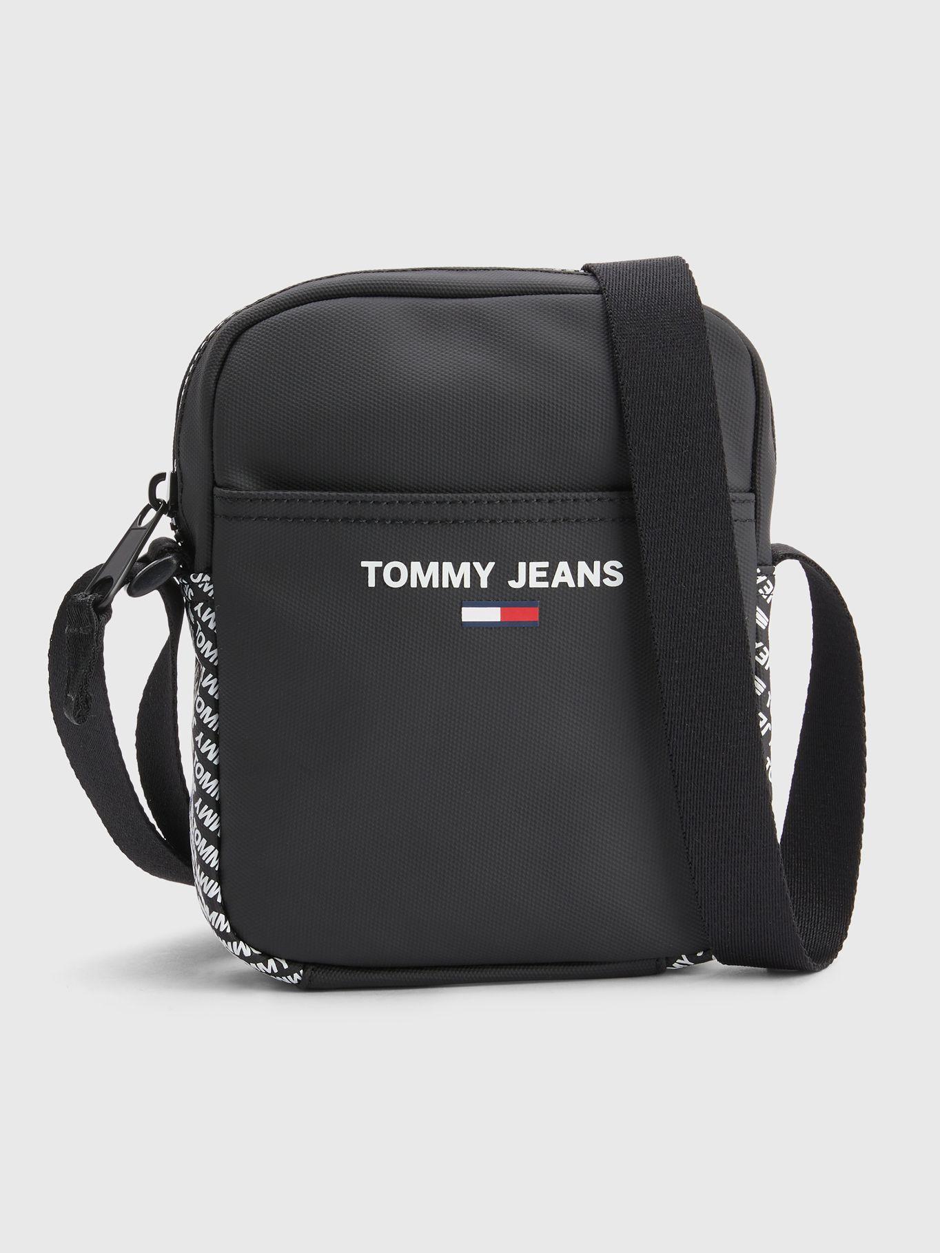 Bolso Reporter Essential Logo Negro Tommy Hilfiger-0