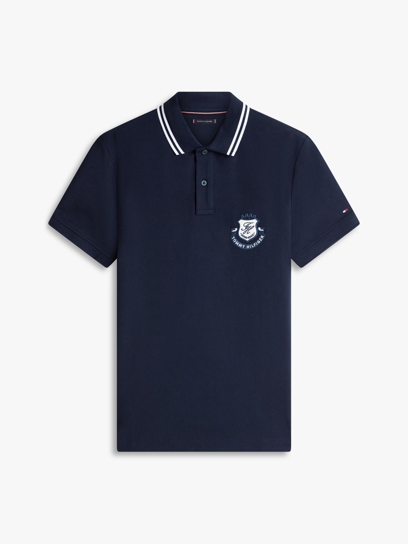 Polo Con Logo De Escudo Regular Fit-4