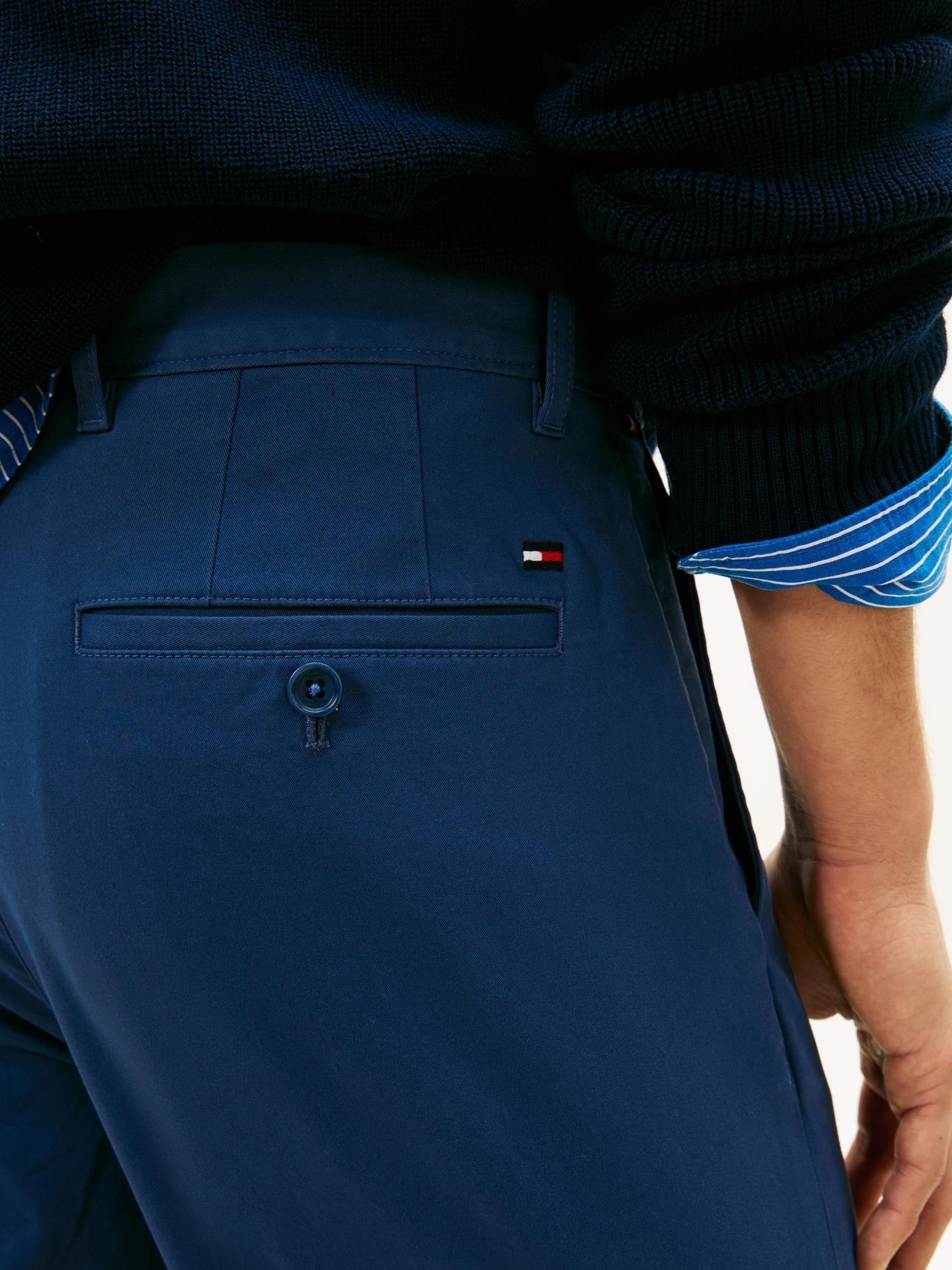 Pantalón Chino Denton Straight Fit Tommy Hilfiger Azul-3