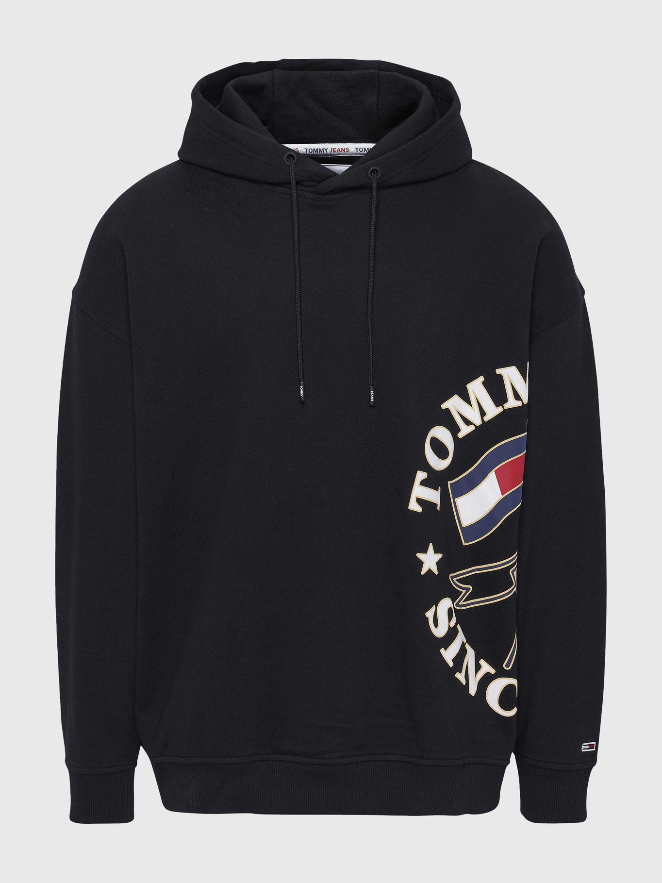 Polerón Hoodie Skater Prepy Negro Tommy Hilfiger-4