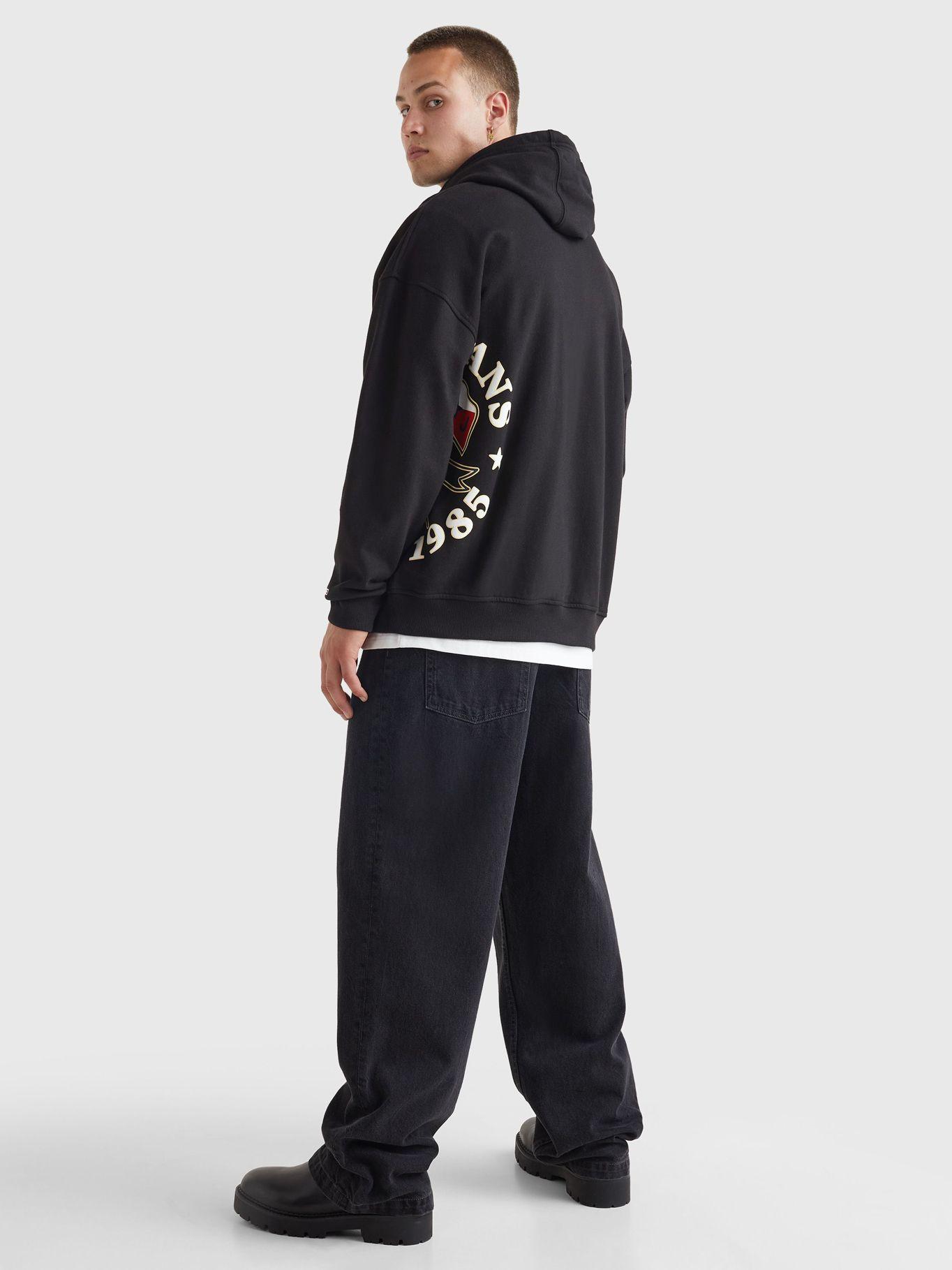 Polerón Hoodie Skater Prepy Negro Tommy Hilfiger-2
