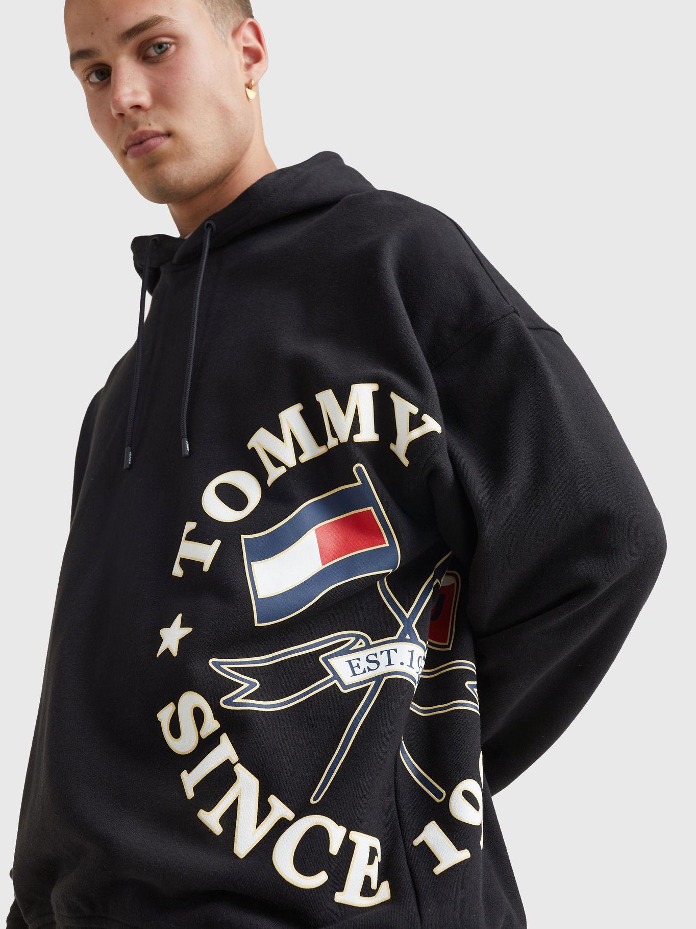 Polerón Hoodie Skater Prepy Negro Tommy Hilfiger-3