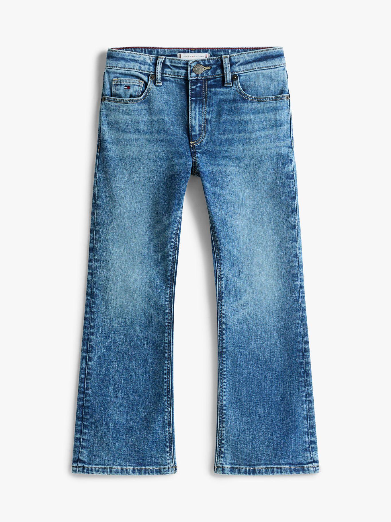 Jeans Acampanados Desteñidos Azul Tommy Hilfiger-5