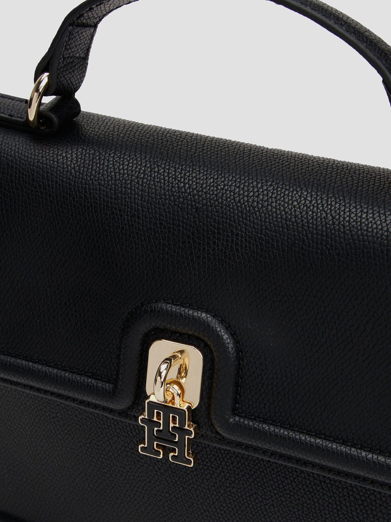 Cartera Eternity Mini Satchel Negro Tommy Hilfiger-3