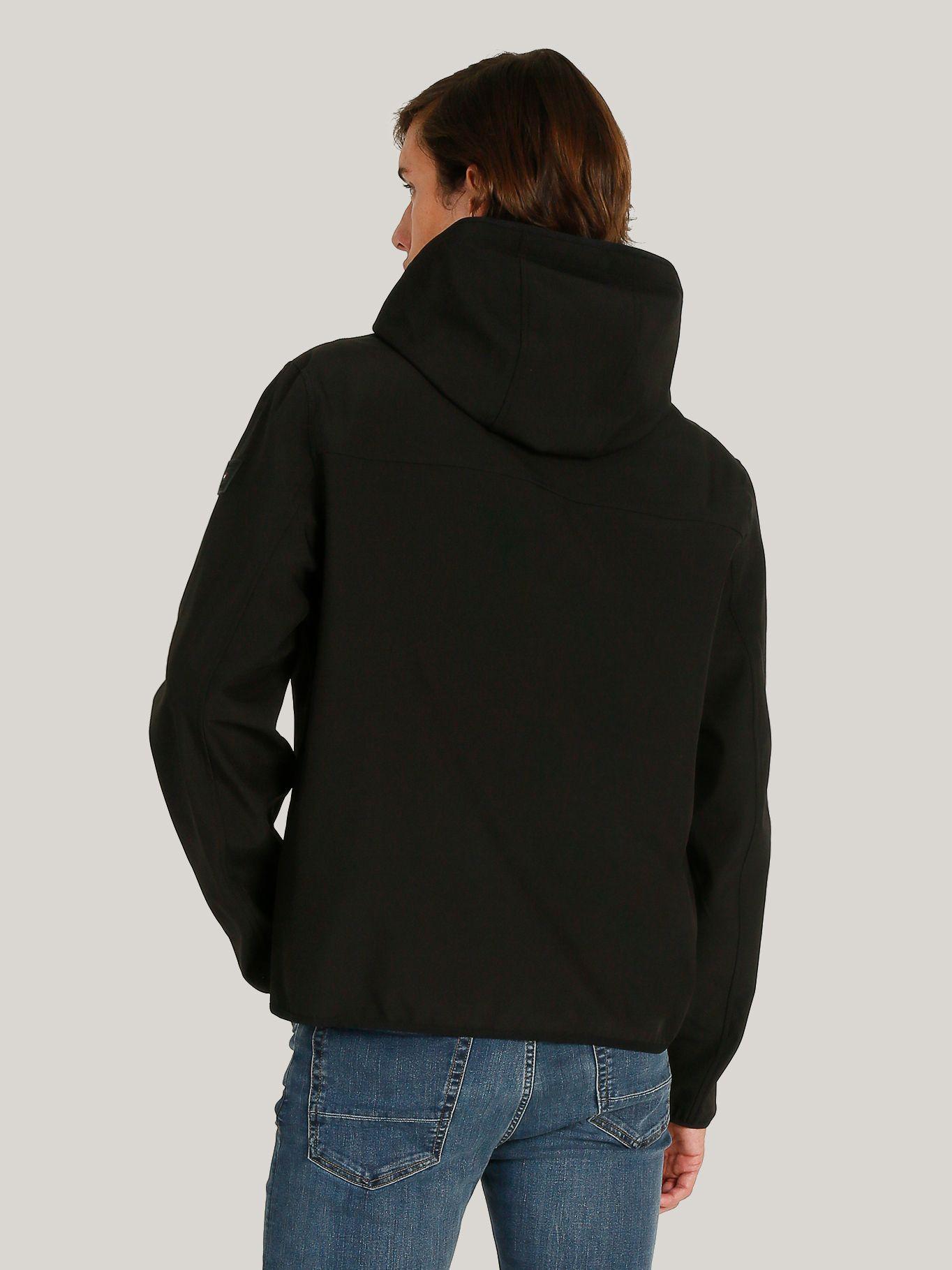 Chaqueta Hoodie Softshell Negro Tommy Hilfiger-3
