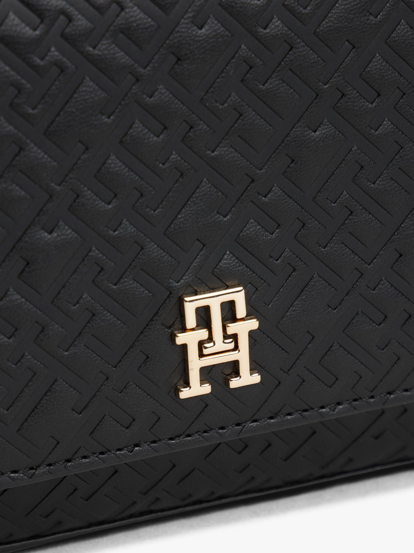 Cartera Icon Monogram Negro Tommy Hilfiger-4