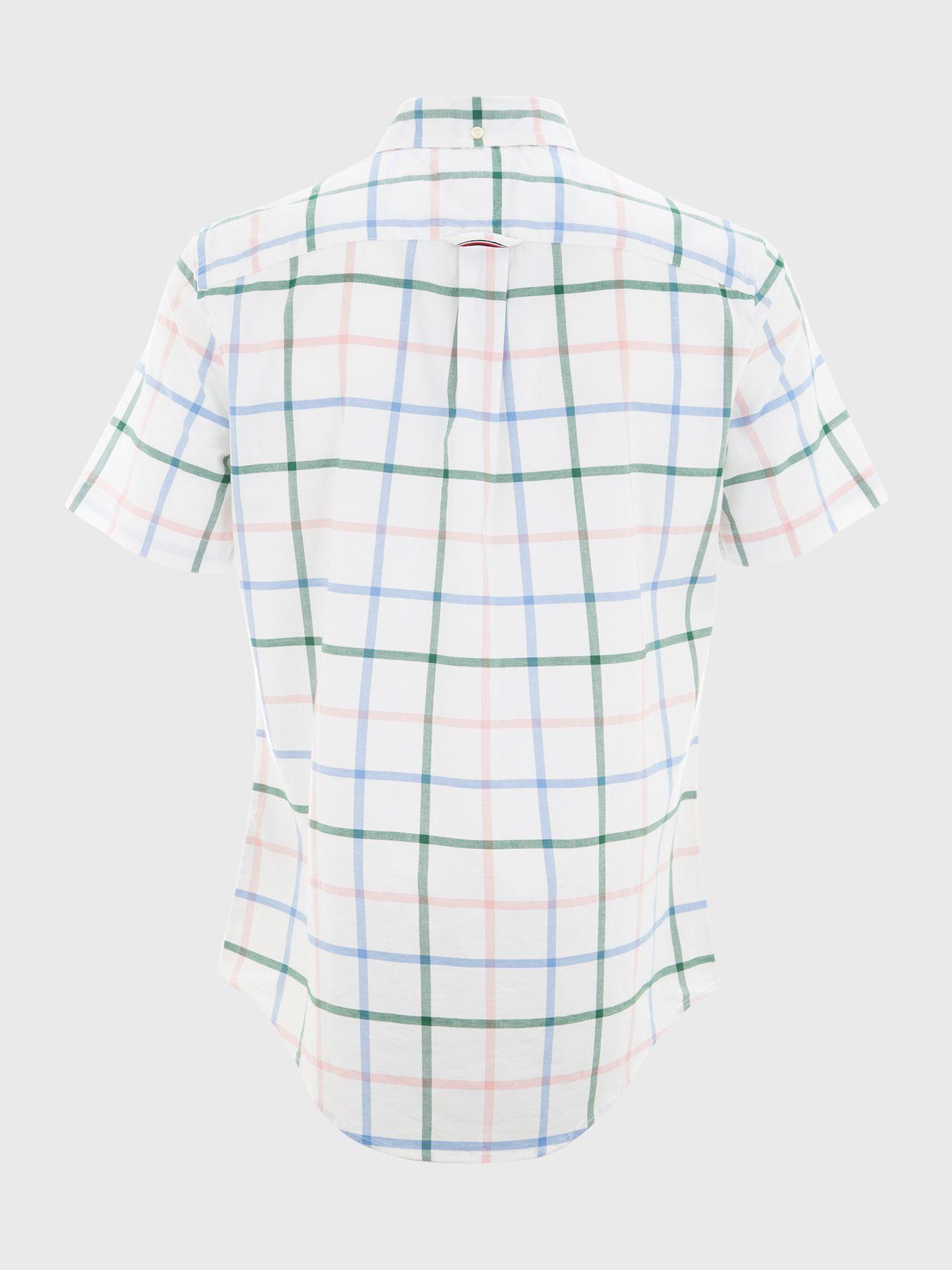 Camisa De Lino Classics Logo Blanco Tommy Hilfiger-1