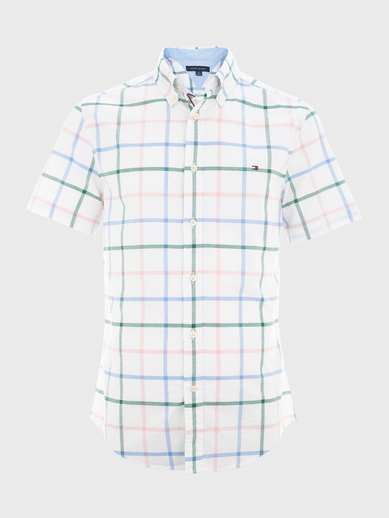 Camisa De Lino Classics Logo Blanco Tommy Hilfiger-0