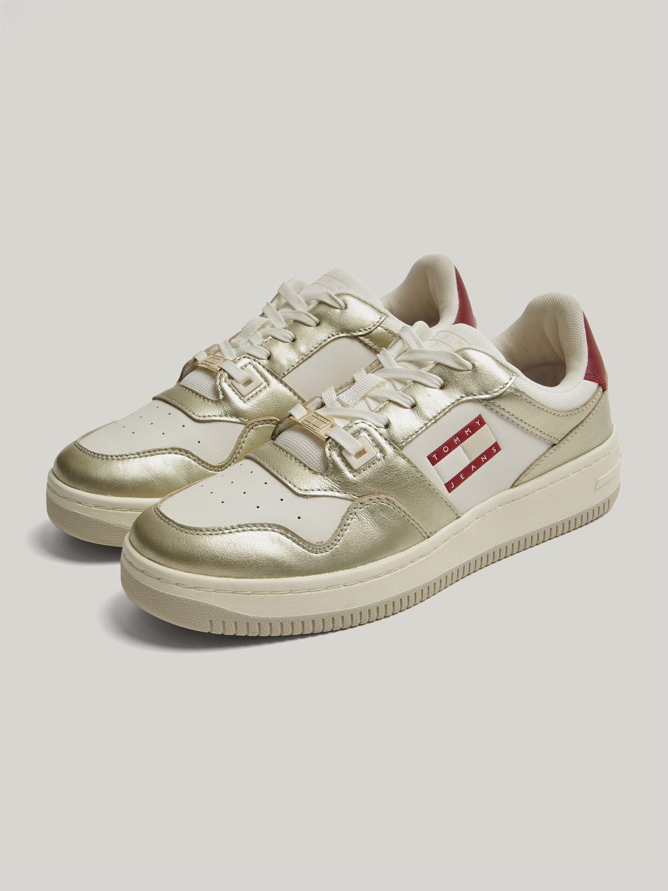 Zapatillas Retro De Cuero Multicolor Tommy Hilfiger-0