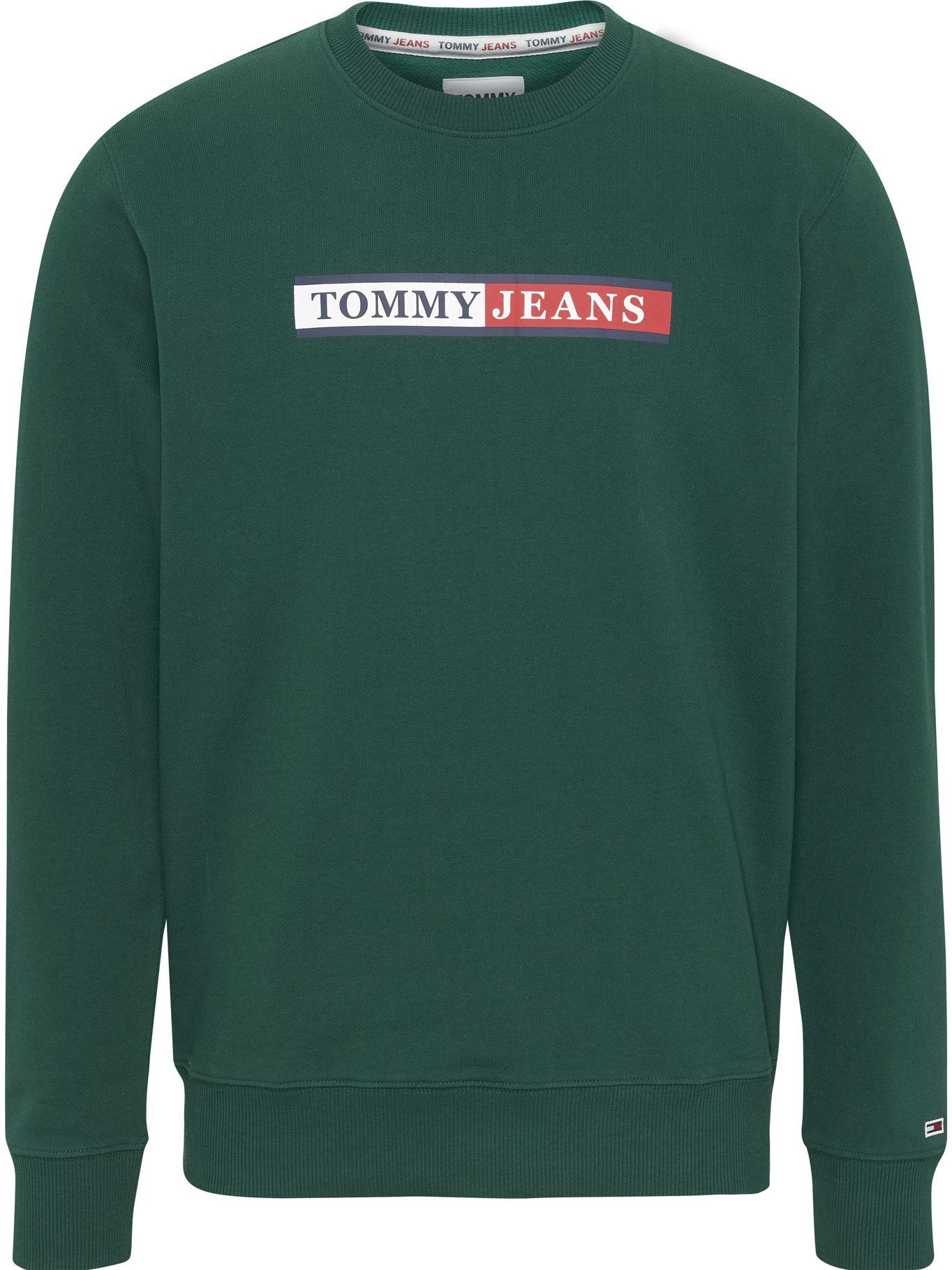 Polerón Essential Graphic Verde Tommy Jeans-0