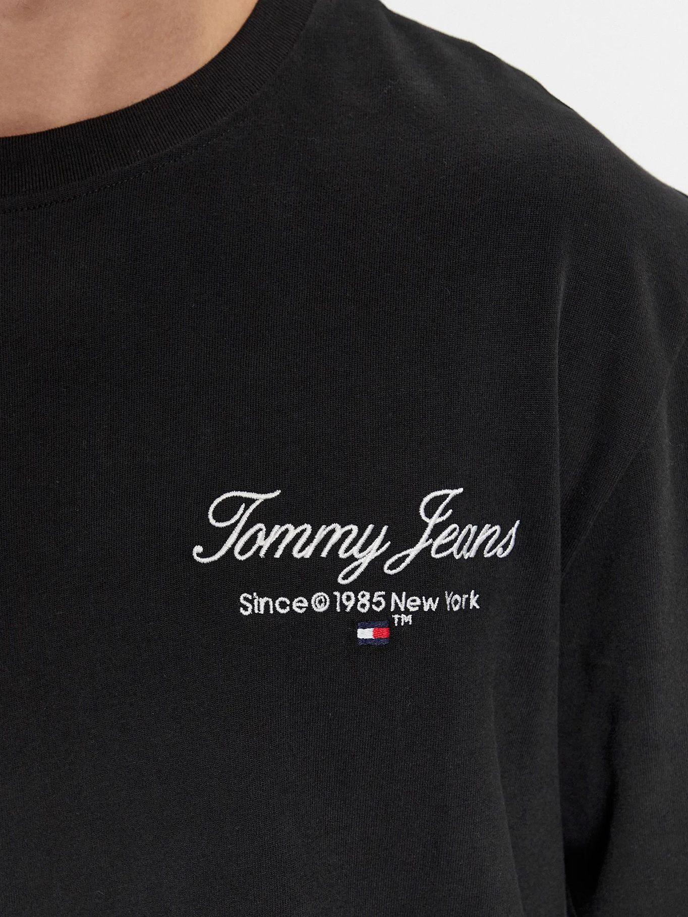 POLERA REGULAR FIT LUXE LOGO NEGRO TOMMY JEANS-3