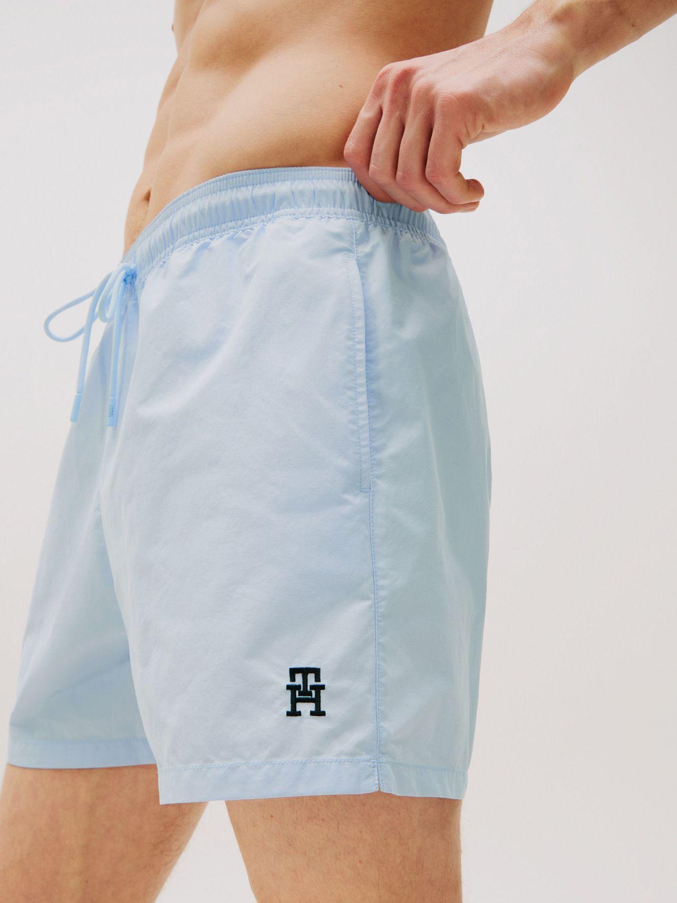 Traje De Baño Monogram Celeste Tommy Hilfiger-3