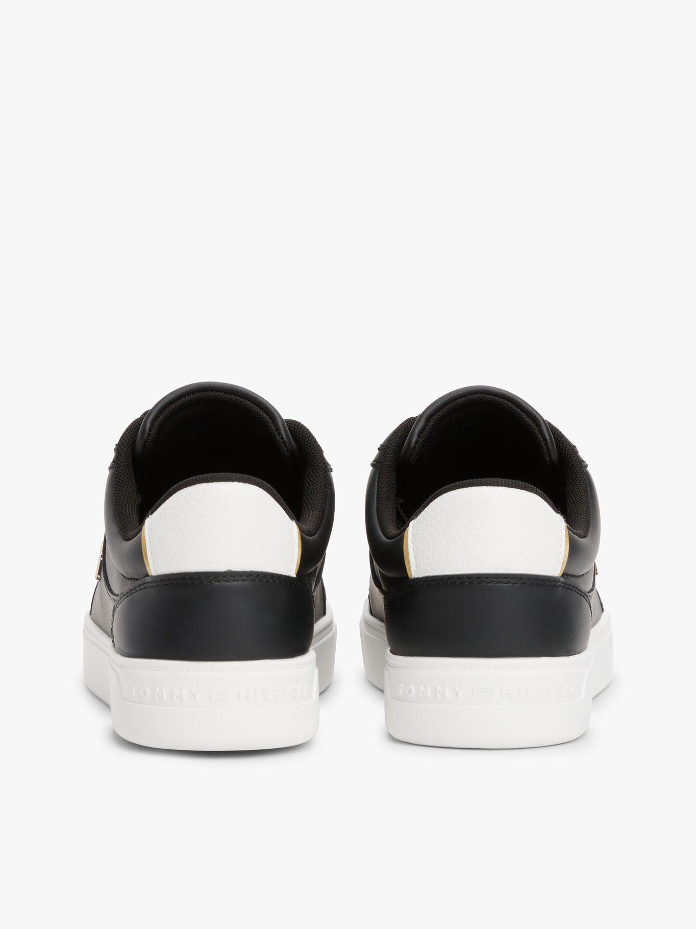 Zapatillas Essential Chic De Cuero Negro Tommy Hilfiger-7