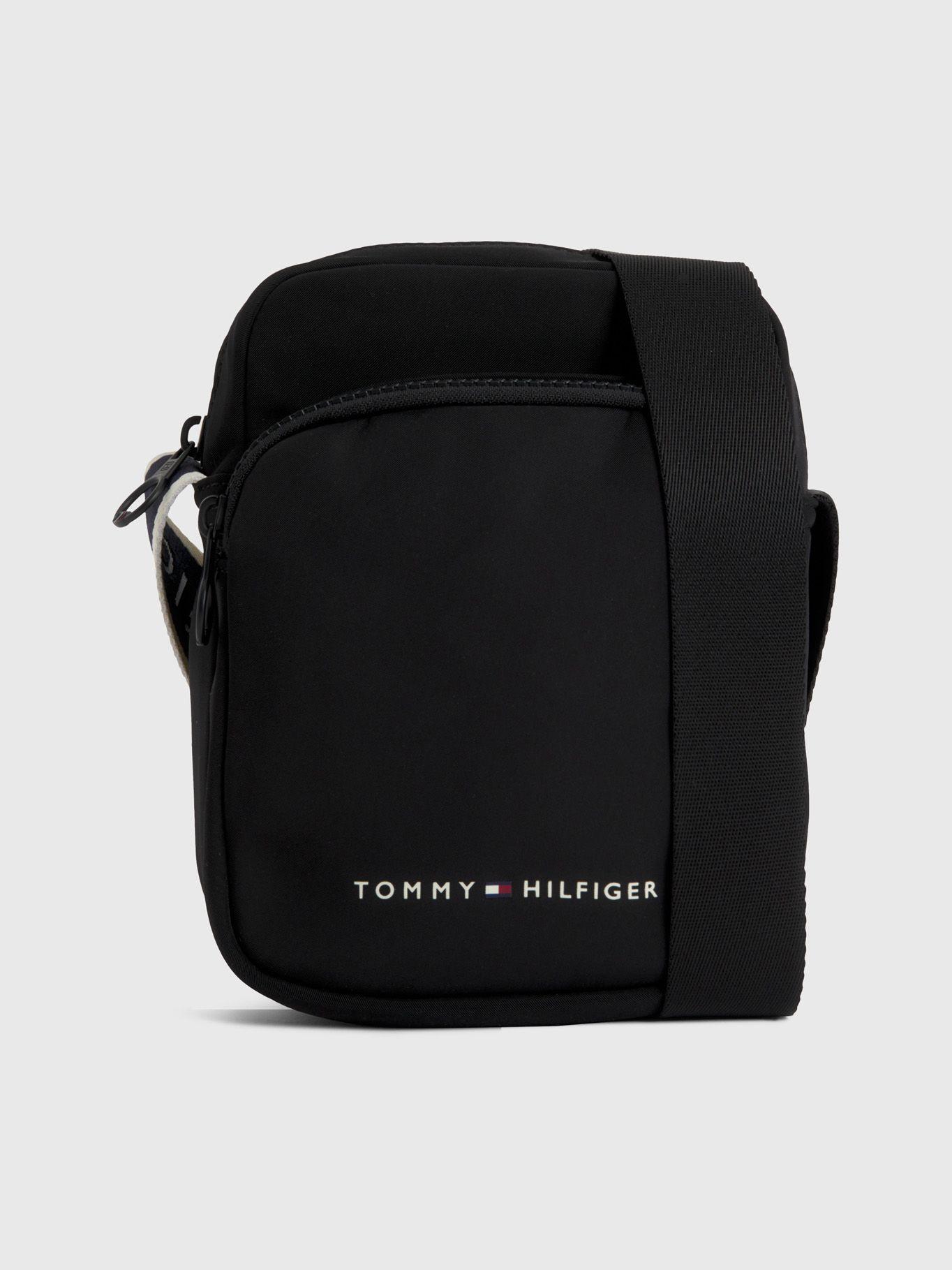 Bolso Reporter Skyline Con Logo Negro Tommy Hilfiger-0