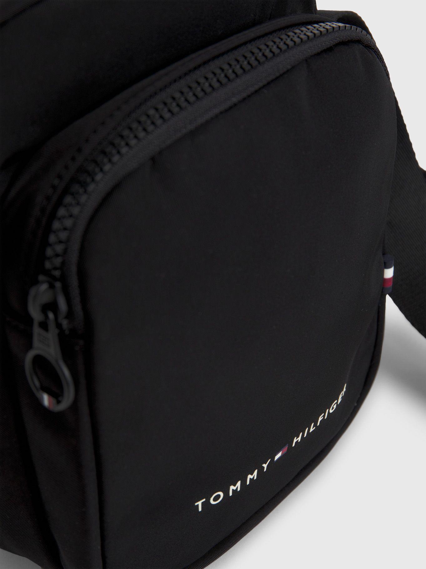 Bolso Reporter Skyline Con Logo Negro Tommy Hilfiger-4