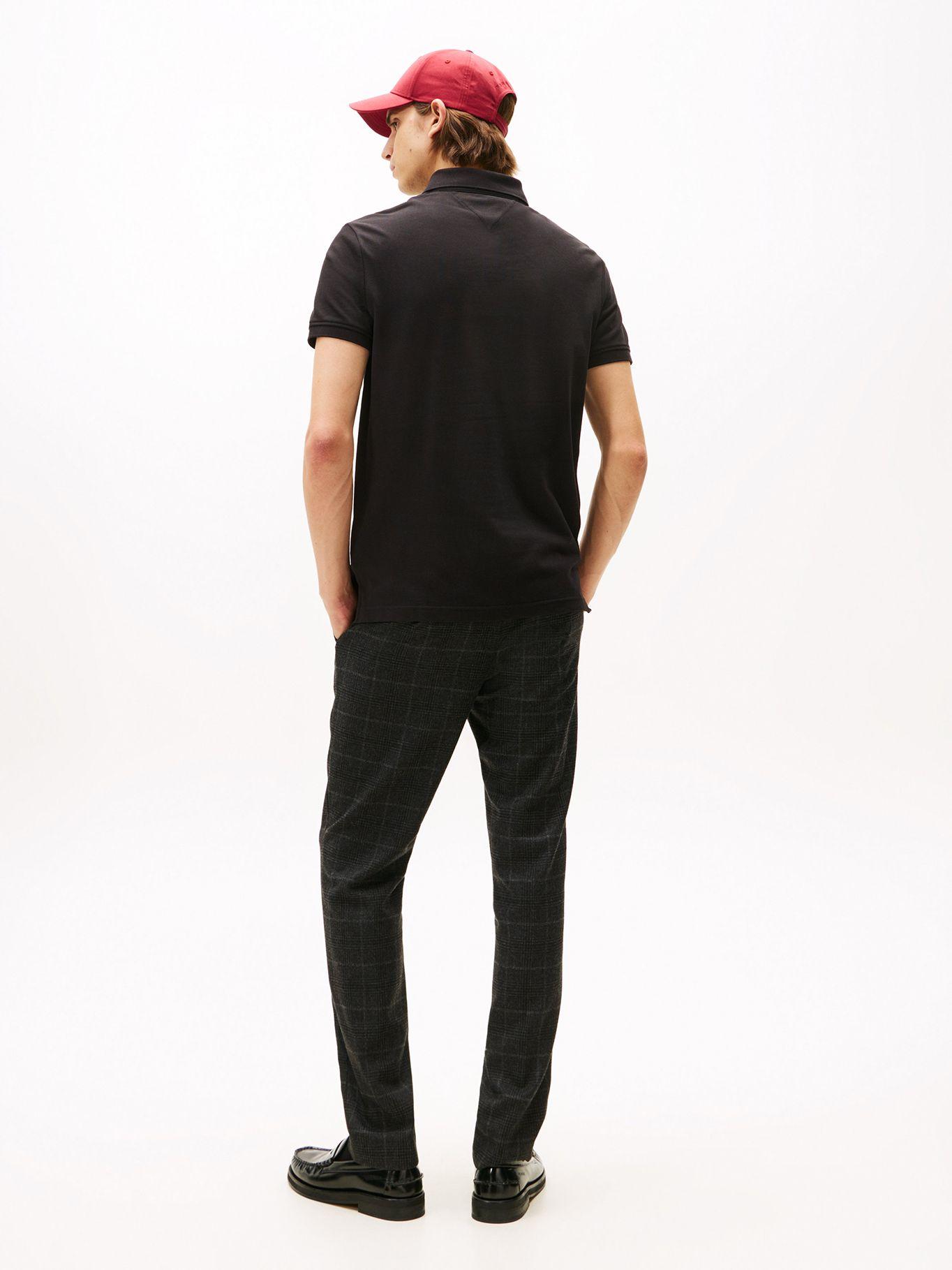 Polo Chest Insert Logo Negro BDS Tommy Hilfiger-2