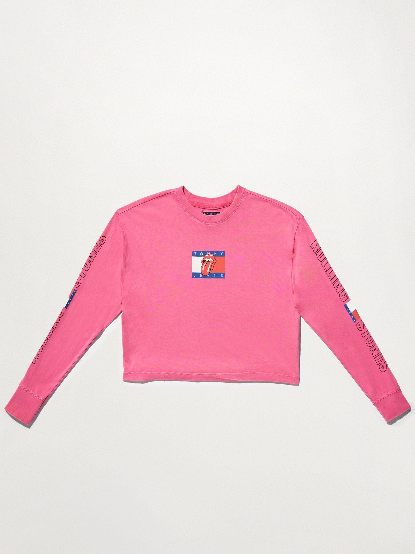 Polera Rolling Stones Rosado Tommy Hilfiger-0