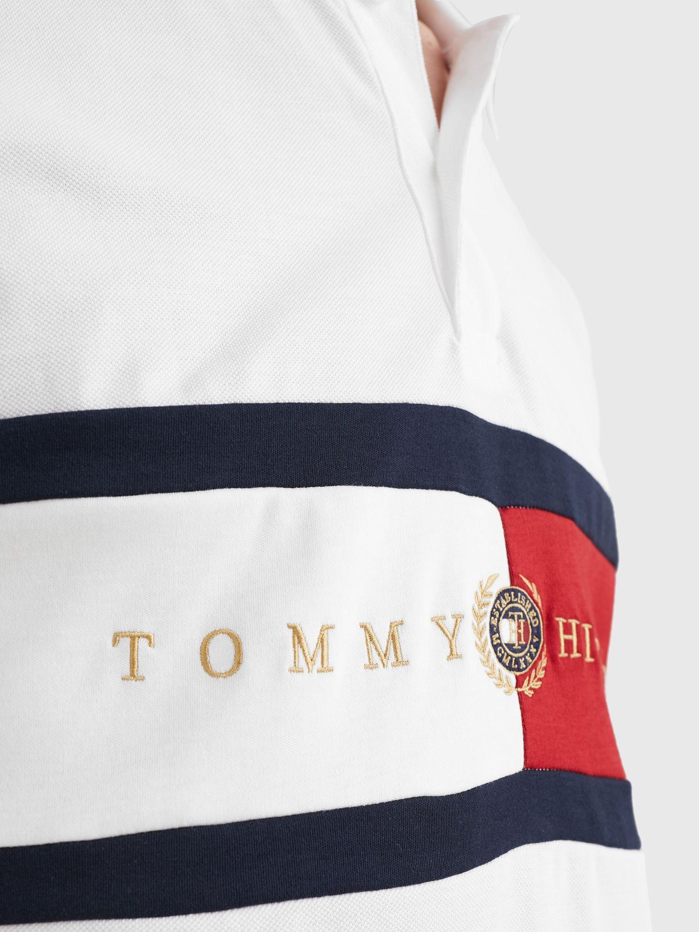 Polo Icon Logo Regular Blanco Tommy Hilfiger JN2-2