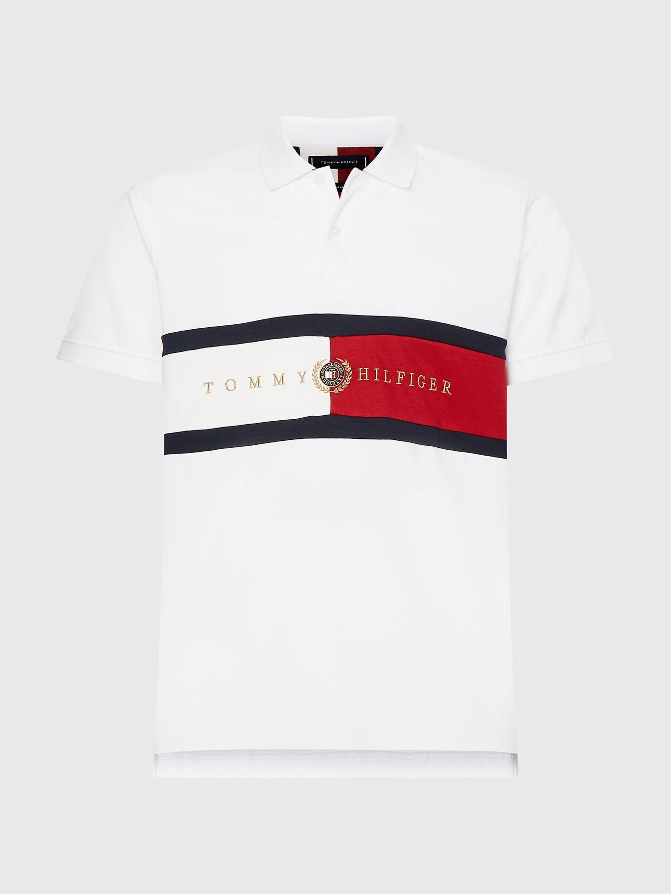 Polo Icon Logo Regular Blanco Tommy Hilfiger JN2-4