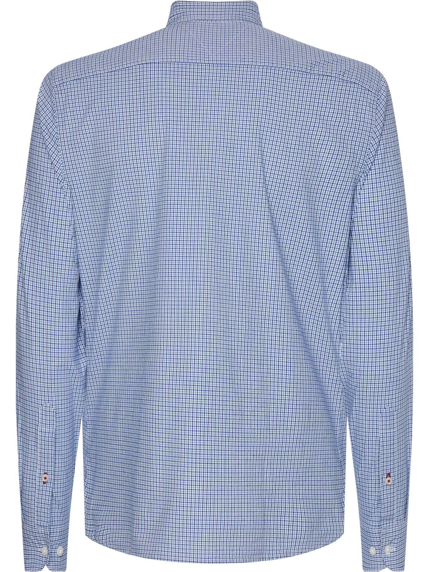 Camisa Flex Multi Gingham Celeste Tommy Hilfiger-1