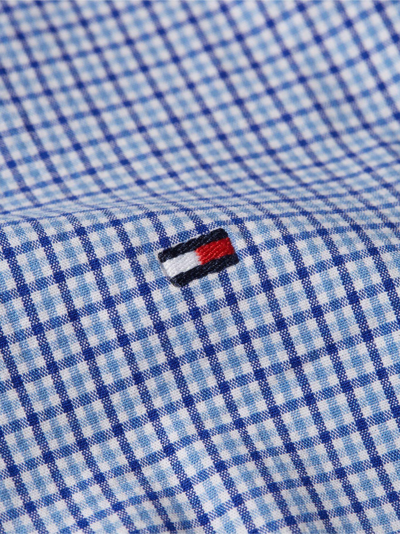 Camisa Flex Multi Gingham Celeste Tommy Hilfiger-2