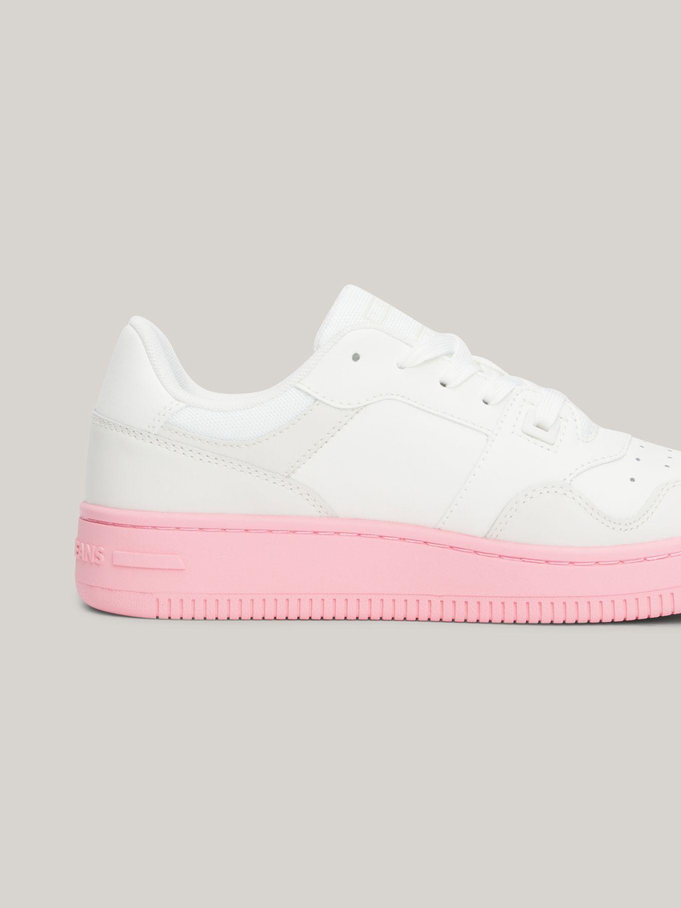 Zapatillas Essential Retro De Cuero Blanco Tommy Jeans-4