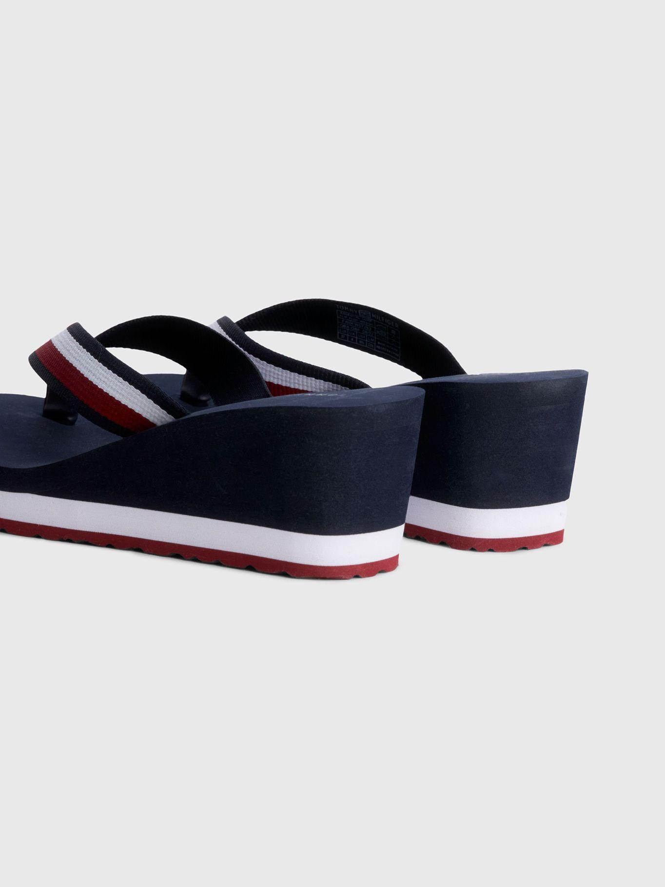 Sandalias Essential Signature Azul Tommy Hilfiger-1