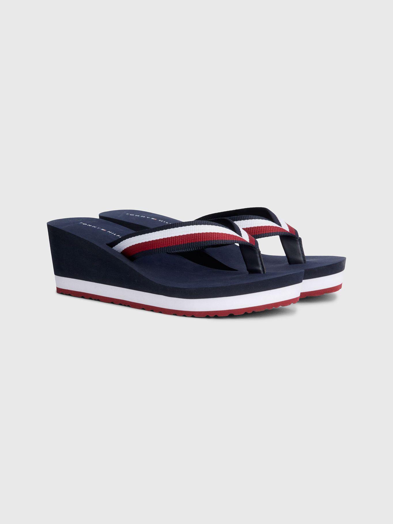 Sandalias Essential Signature Azul Tommy Hilfiger-0