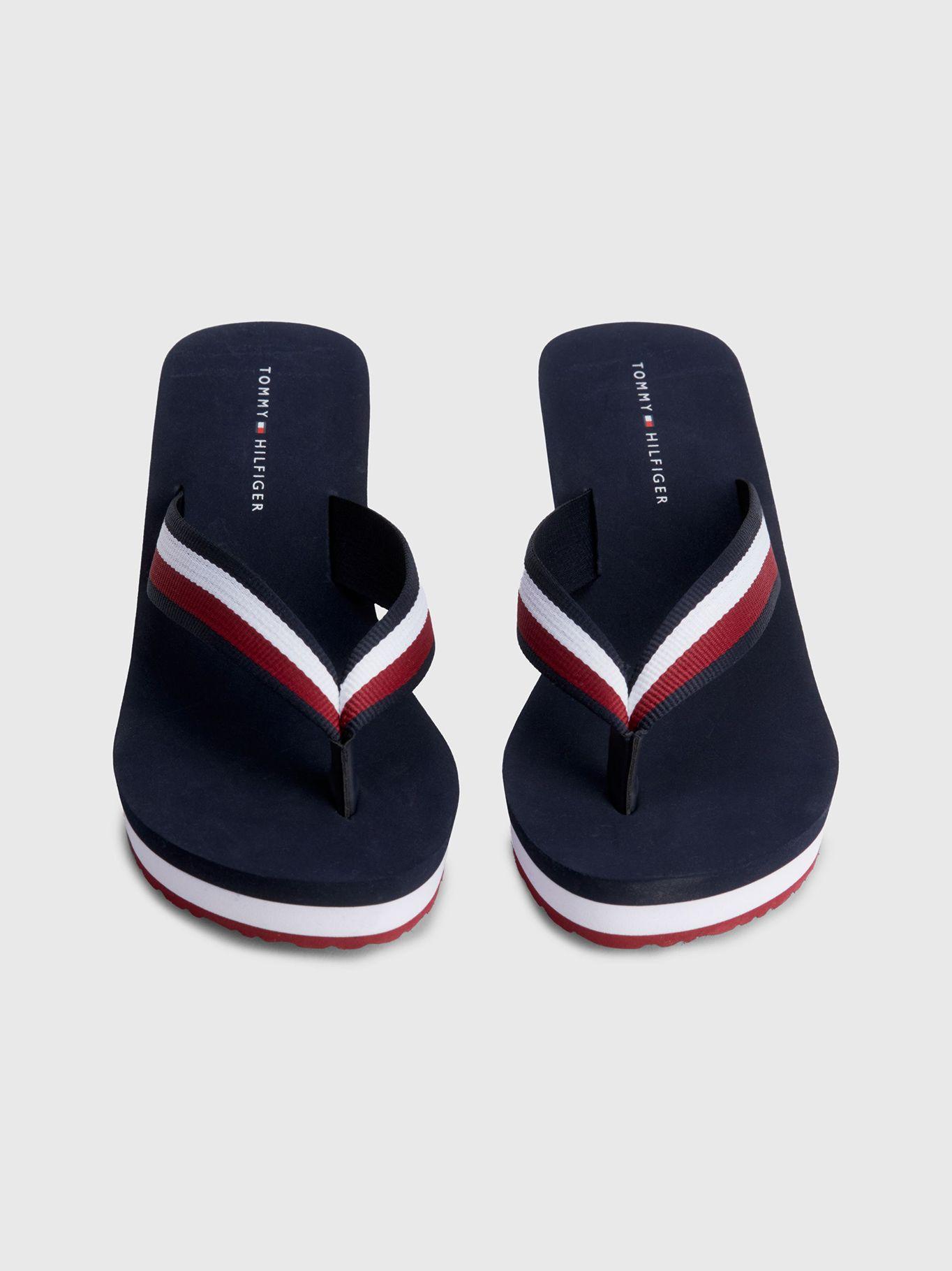 Sandalias Essential Signature Azul Tommy Hilfiger-3