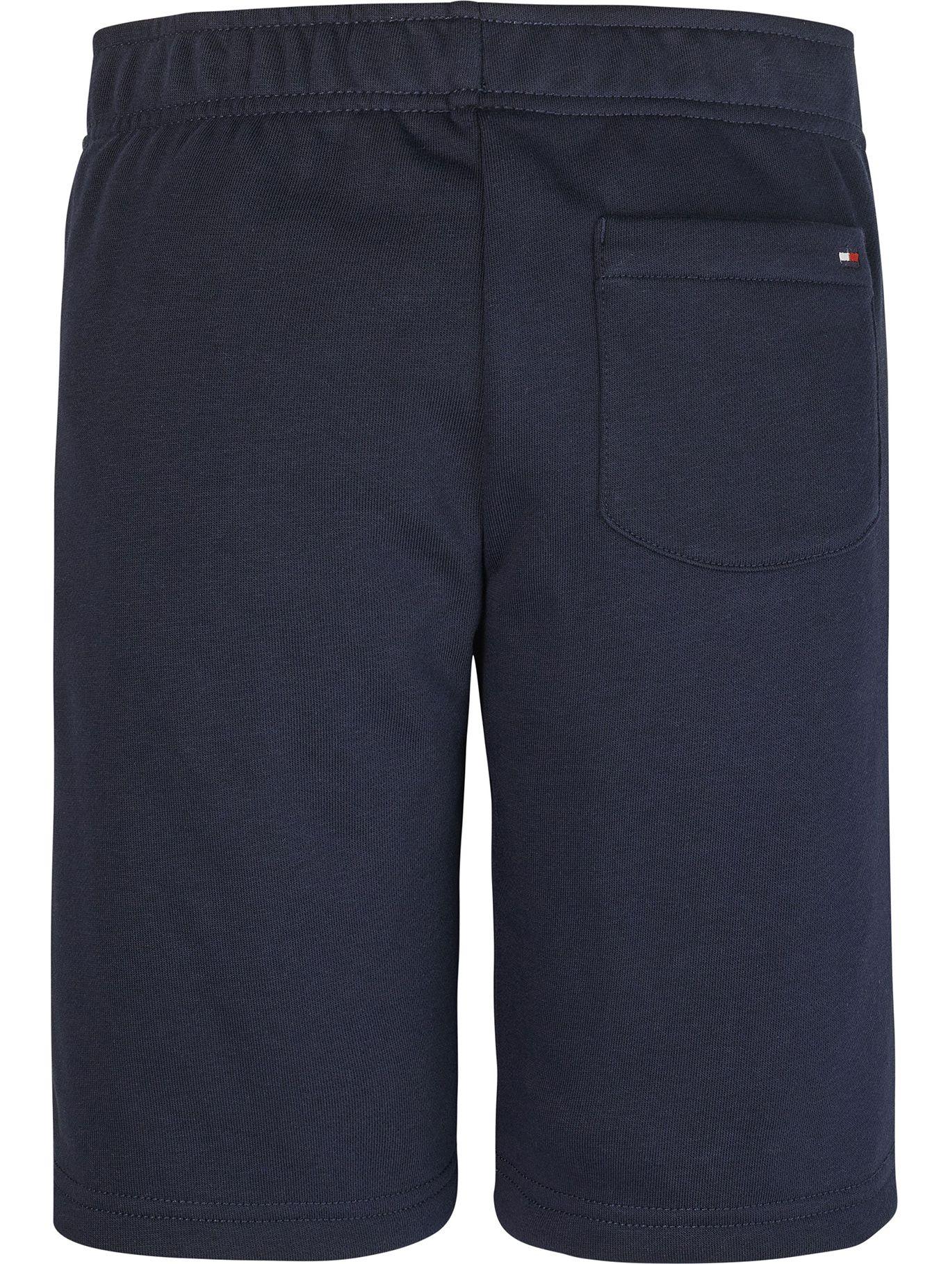 Short De Felpa Con Logo Azul Tommy Hilfiger-1