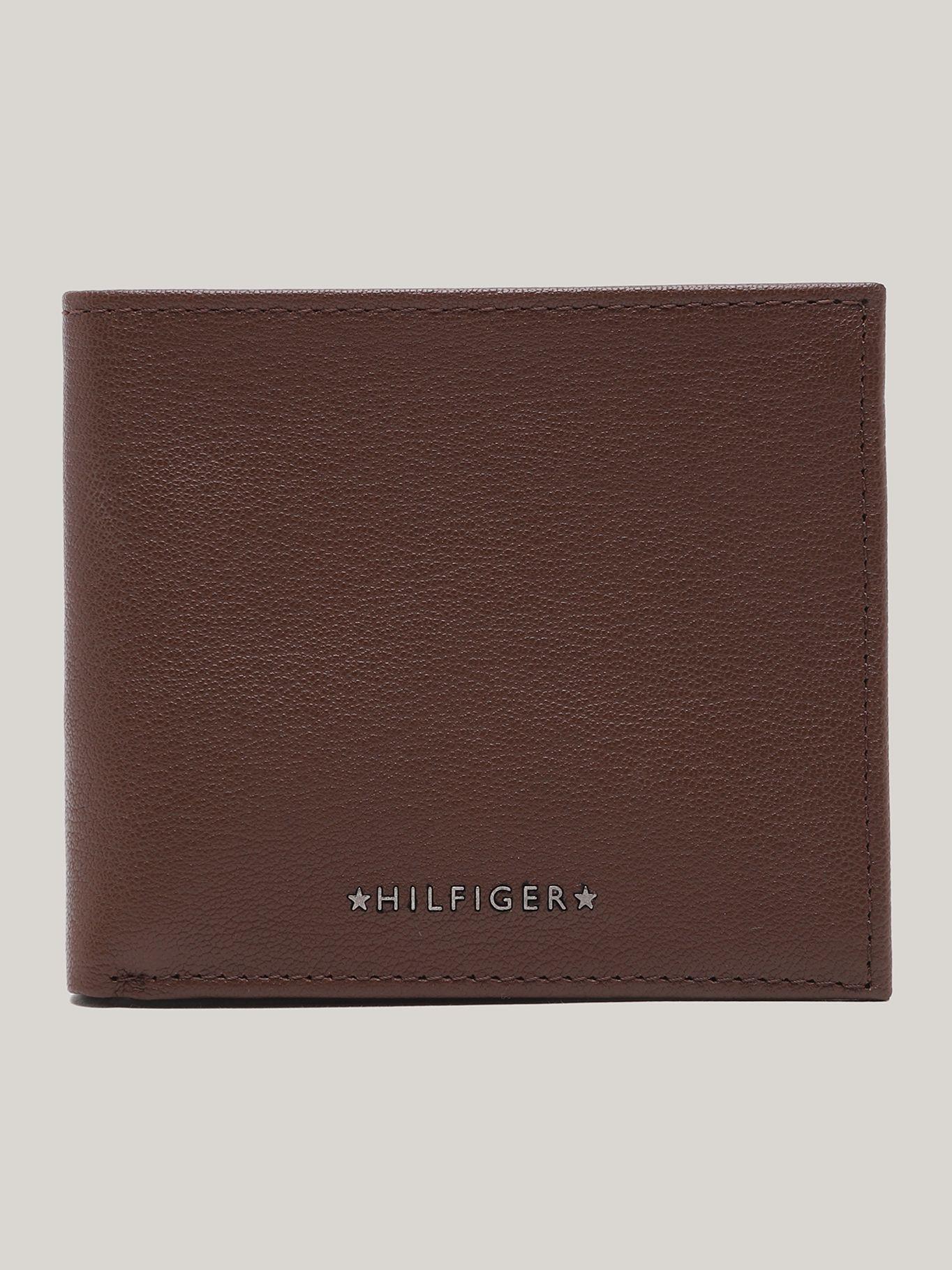 BILLETERA BILLFOLD CUERO CAFÉ TOMMY HILFIGER-0