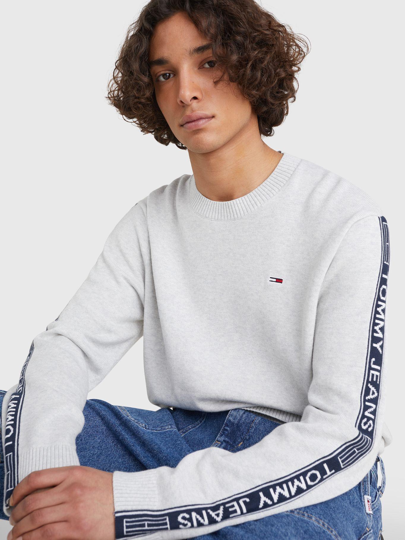 Sweater Relaxed Cotton Gris Tommy Jeans MY2-2