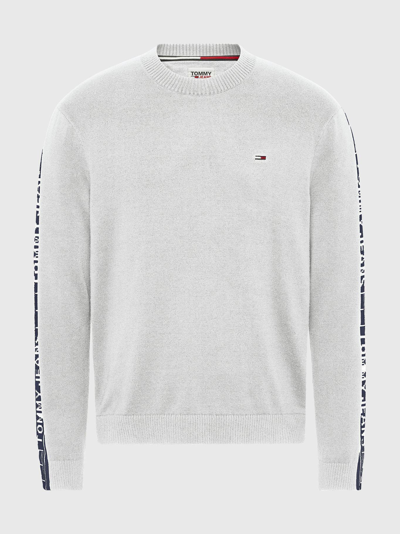Sweater Relaxed Cotton Gris Tommy Jeans MY2-4