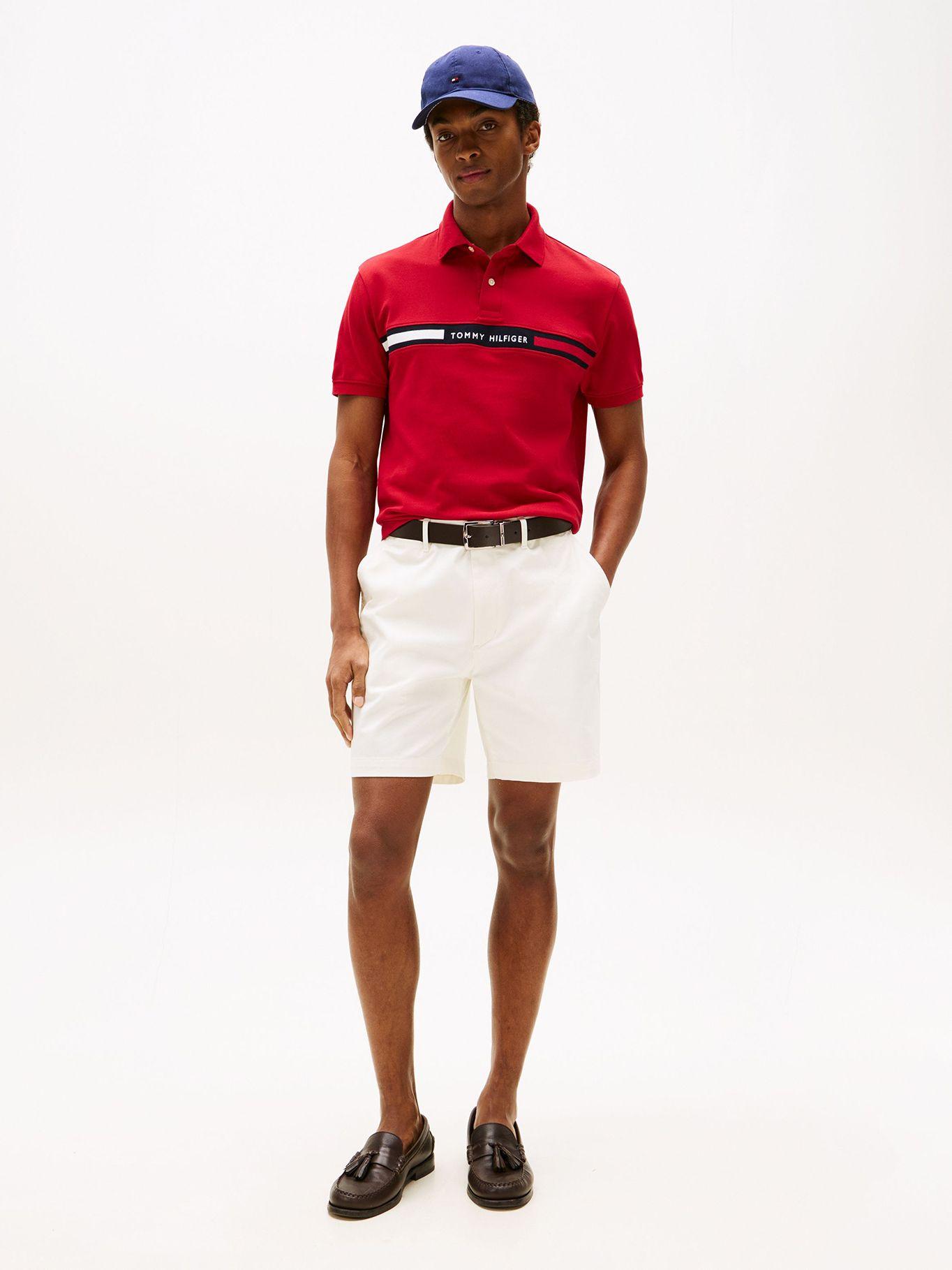 Polo Chest Insert Logo Rojo XLD Tommy Hilfiger-1
