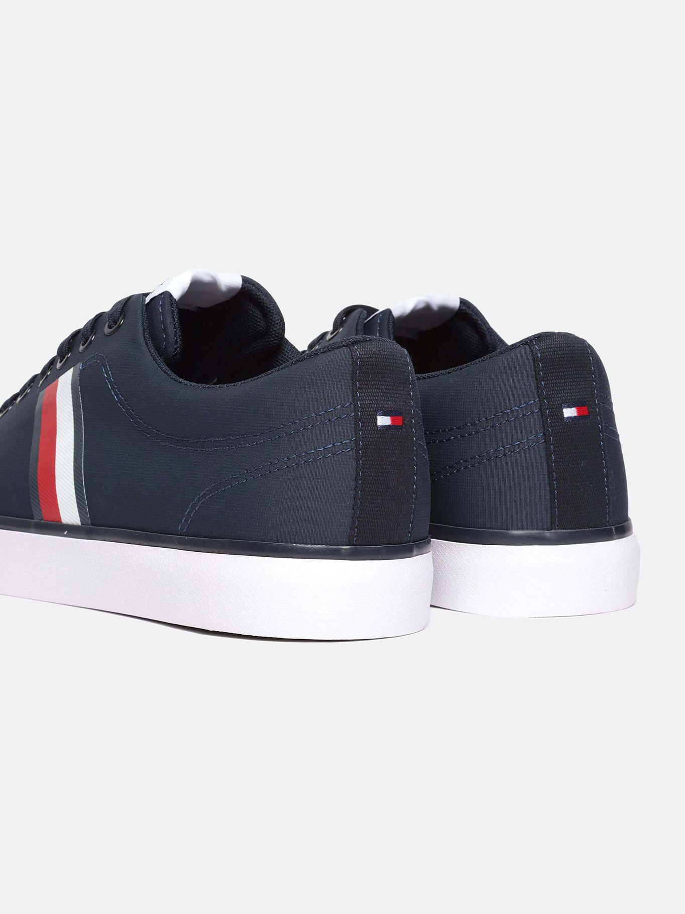 Zapatillas Con Logo En La Cinta Azul Tommy Hilfiger-4