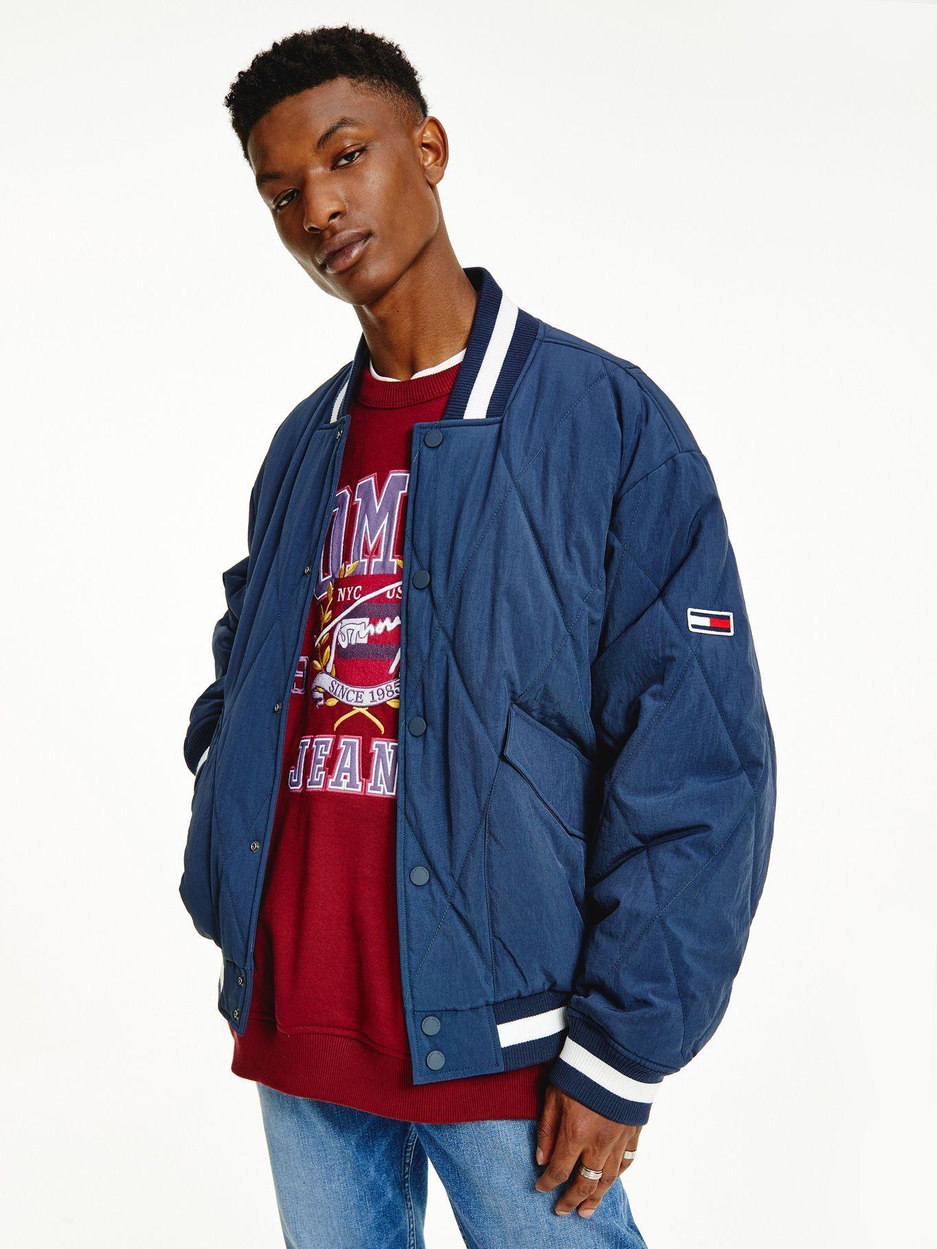 Chaqueta Bomber Acolchada Azul Tommy Jeans F2-0
