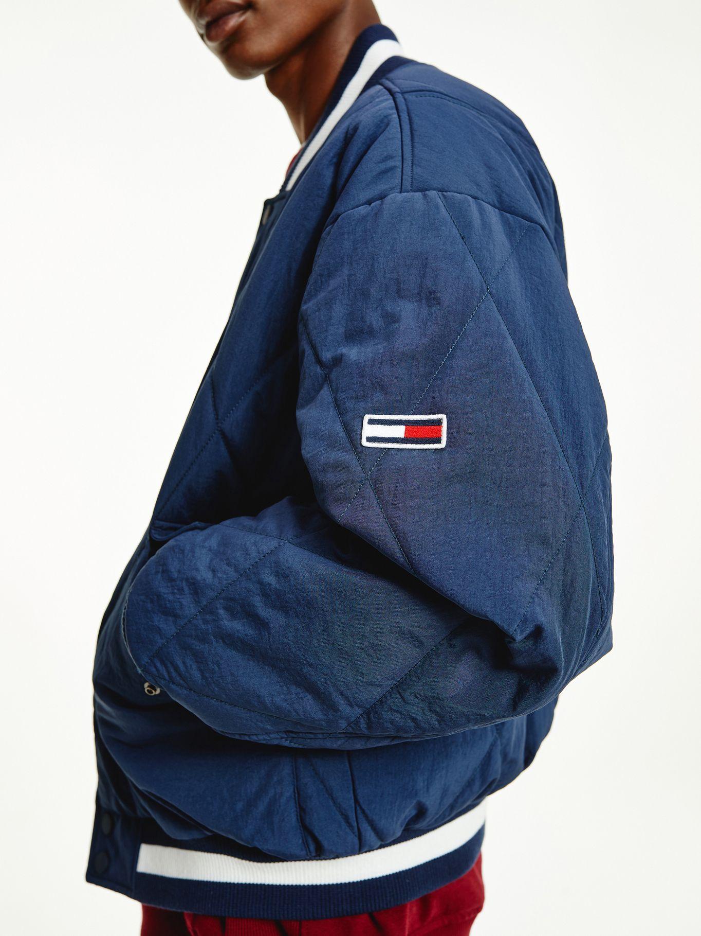 Chaqueta Bomber Acolchada Azul Tommy Jeans F2-2