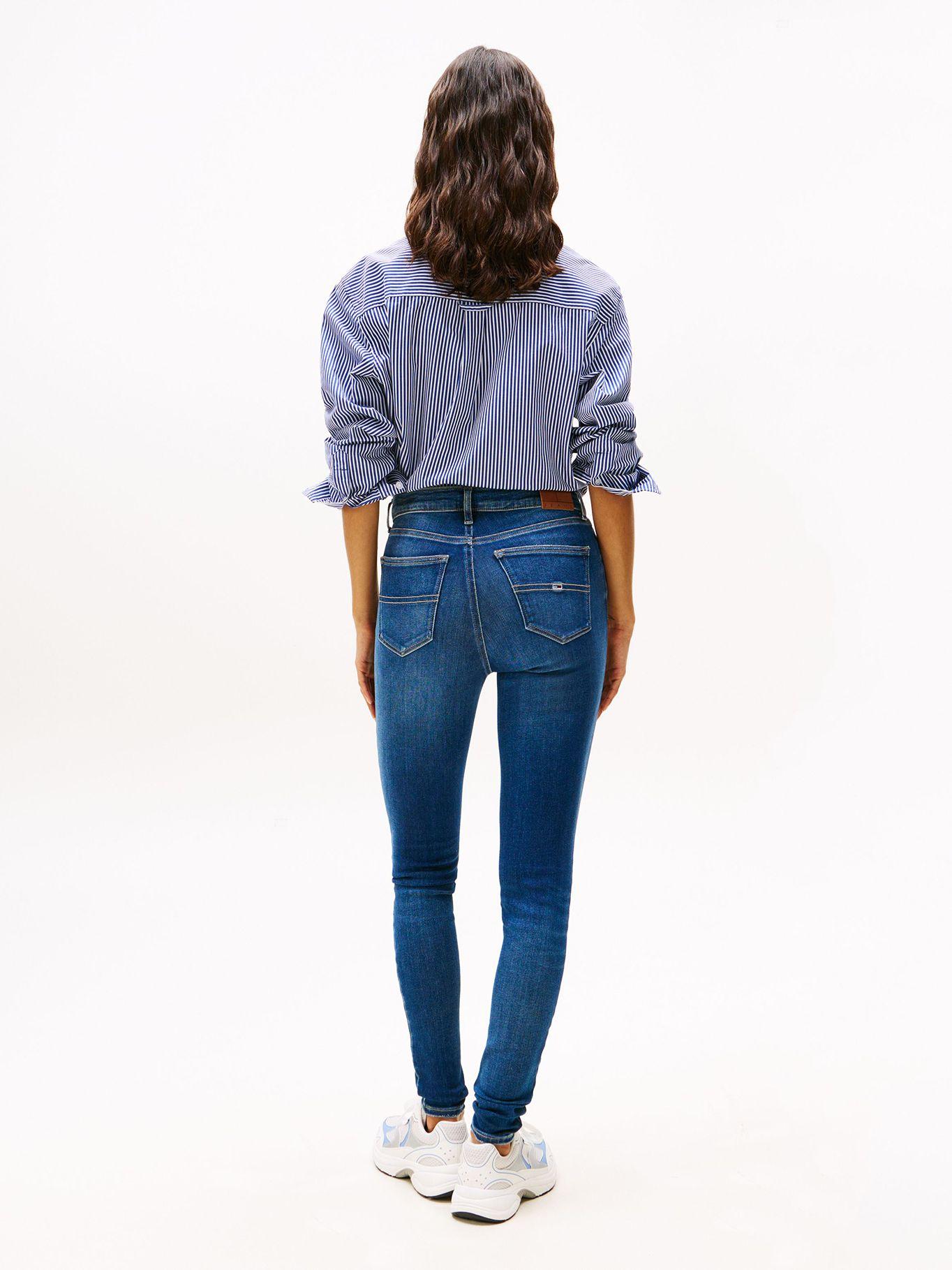 Jeans Nora Skinny Fit Y Talle Medio Azul Tommy Jeans-2