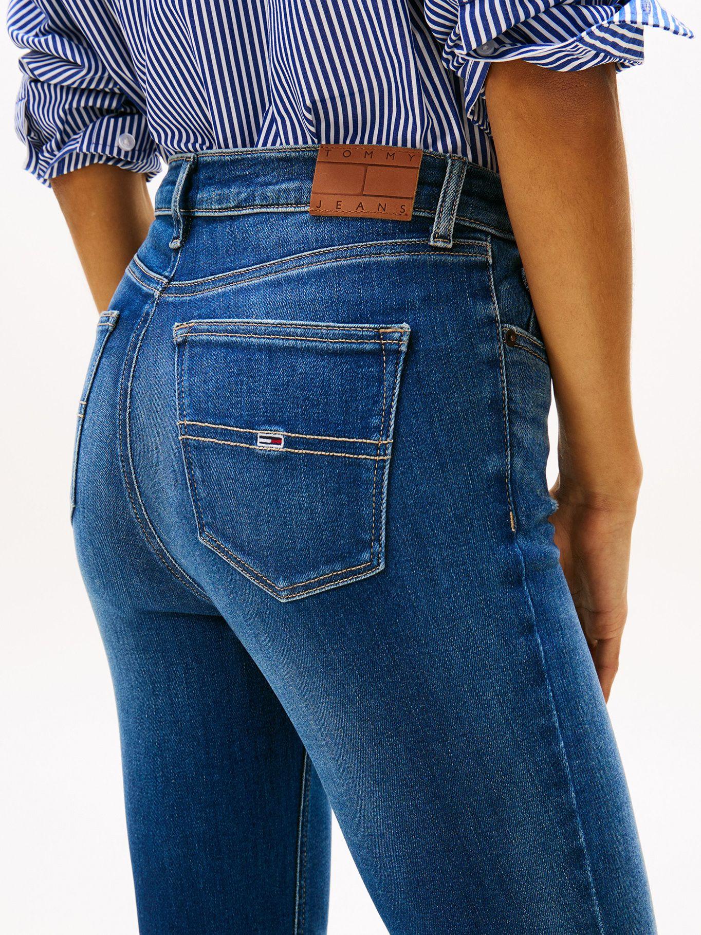 Jeans Nora Skinny Fit Y Talle Medio Azul Tommy Jeans-3