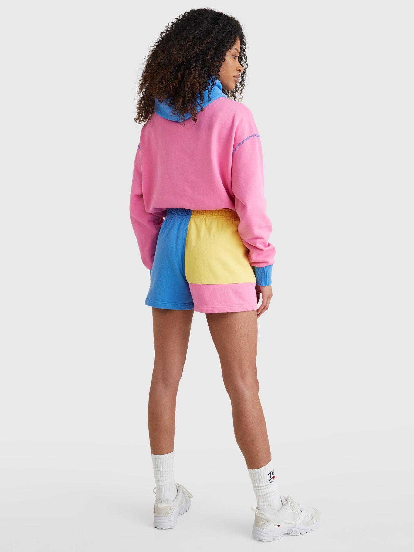Shorts Pop Color Block Celeste Tommy Hilfiger-5